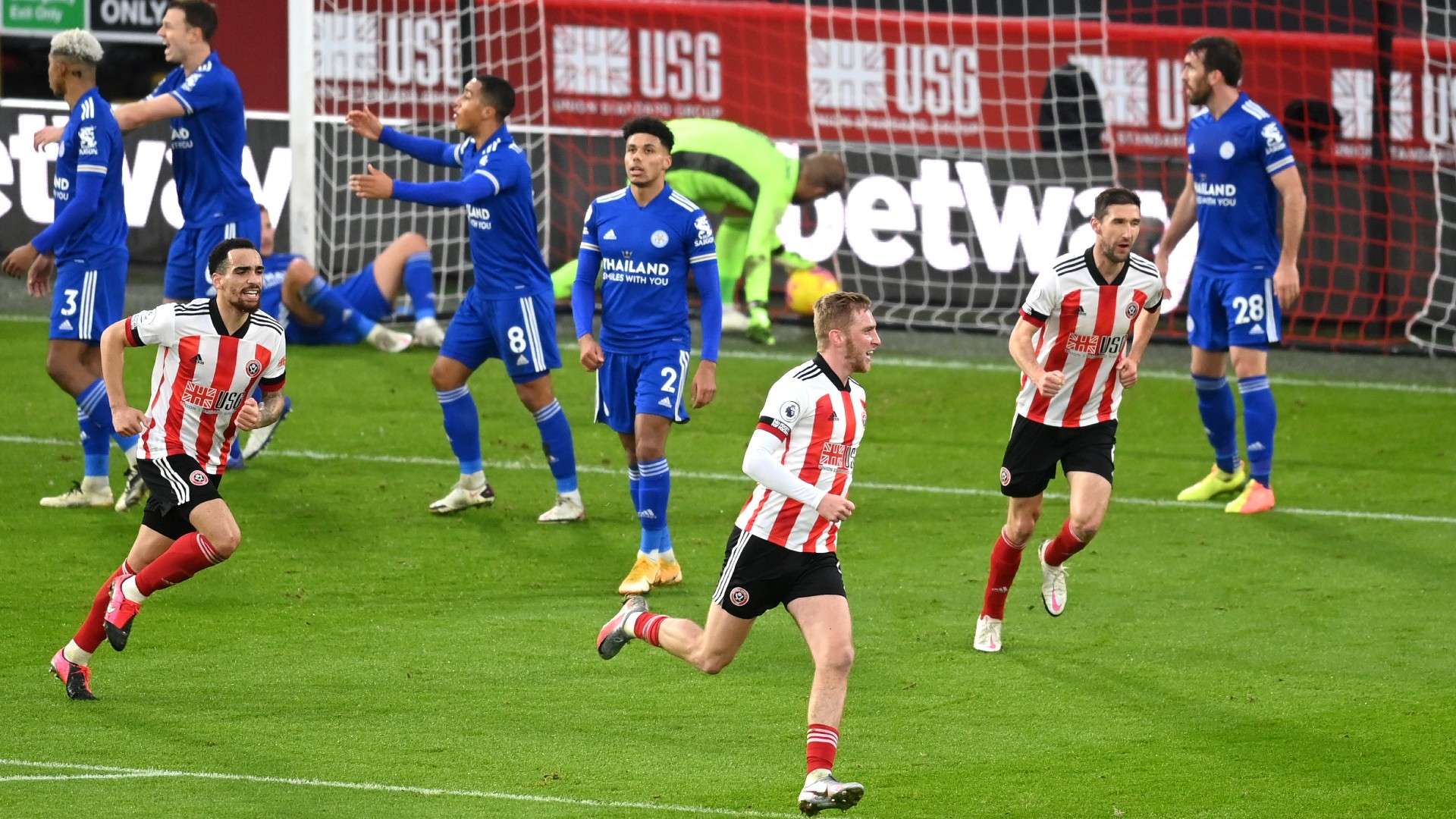 Sheffield United Leicester City 2020