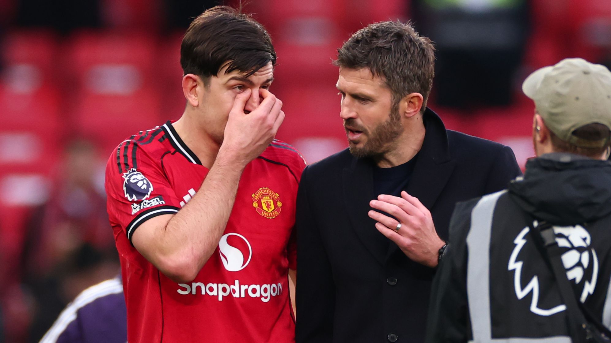 Harry Maguire Michael Carrick Manchester United