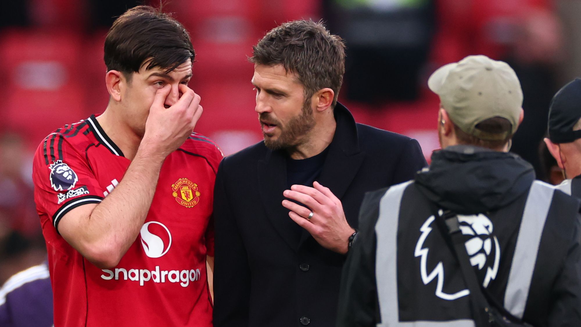 Harry Maguire Michael Carrick Manchester United