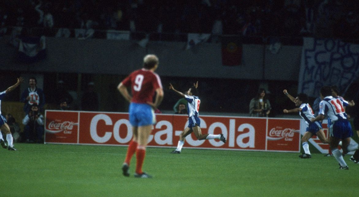 Bayern München Porto UEFA Champions league 1987. Madjer
