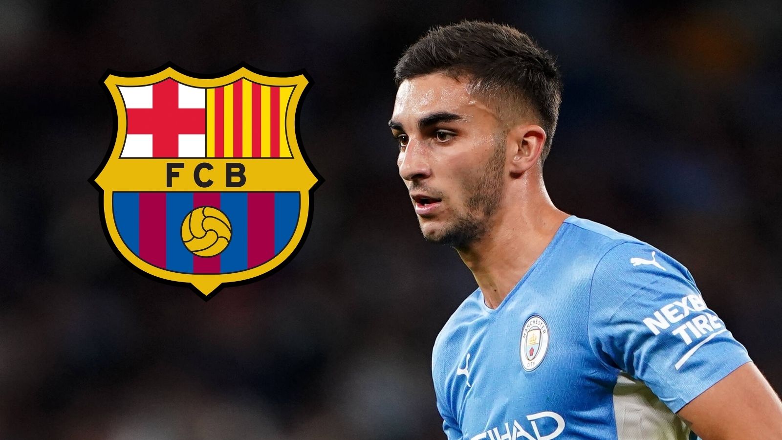 ONLY GERMANY Ferran Torres Barcelona Manchester City