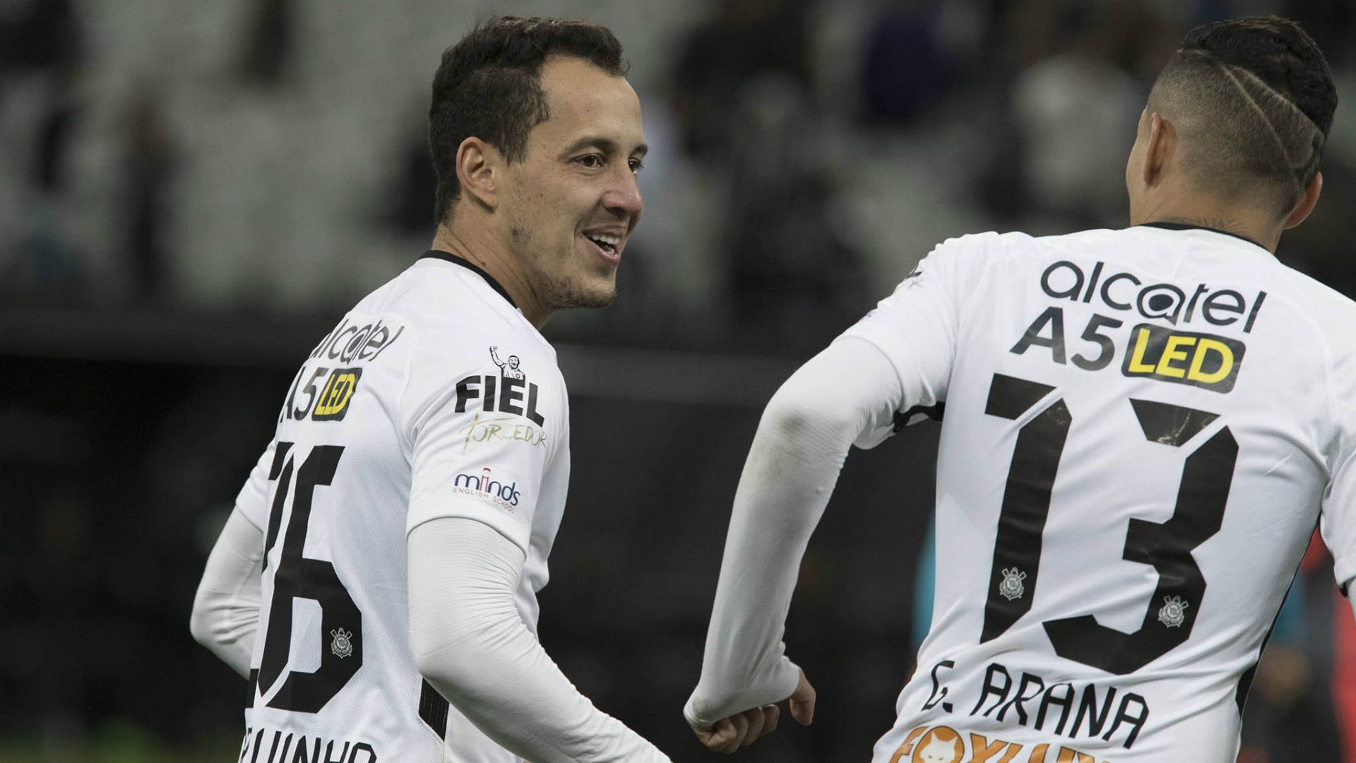 Rodriguinho e Guilherme Arana - Corinthians - 5/08/2017