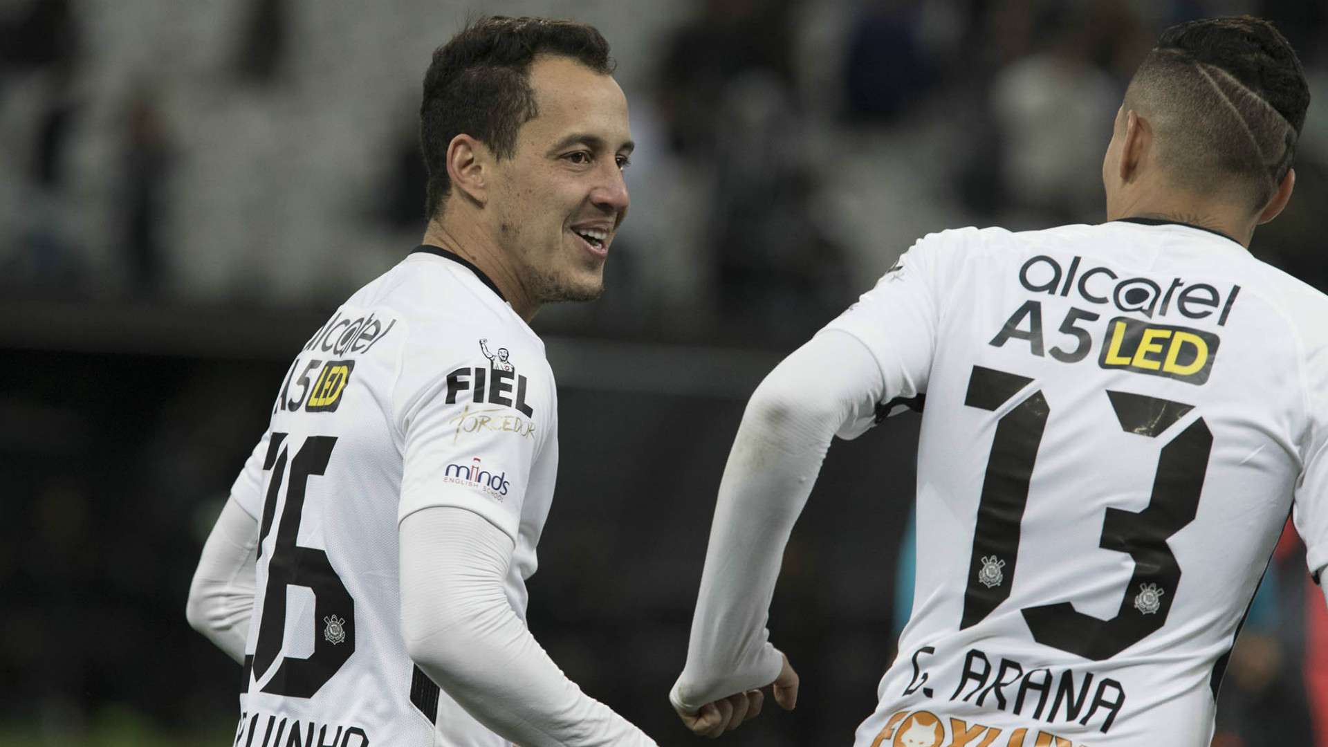 Rodriguinho e Guilherme Arana - Corinthians - 5/08/2017