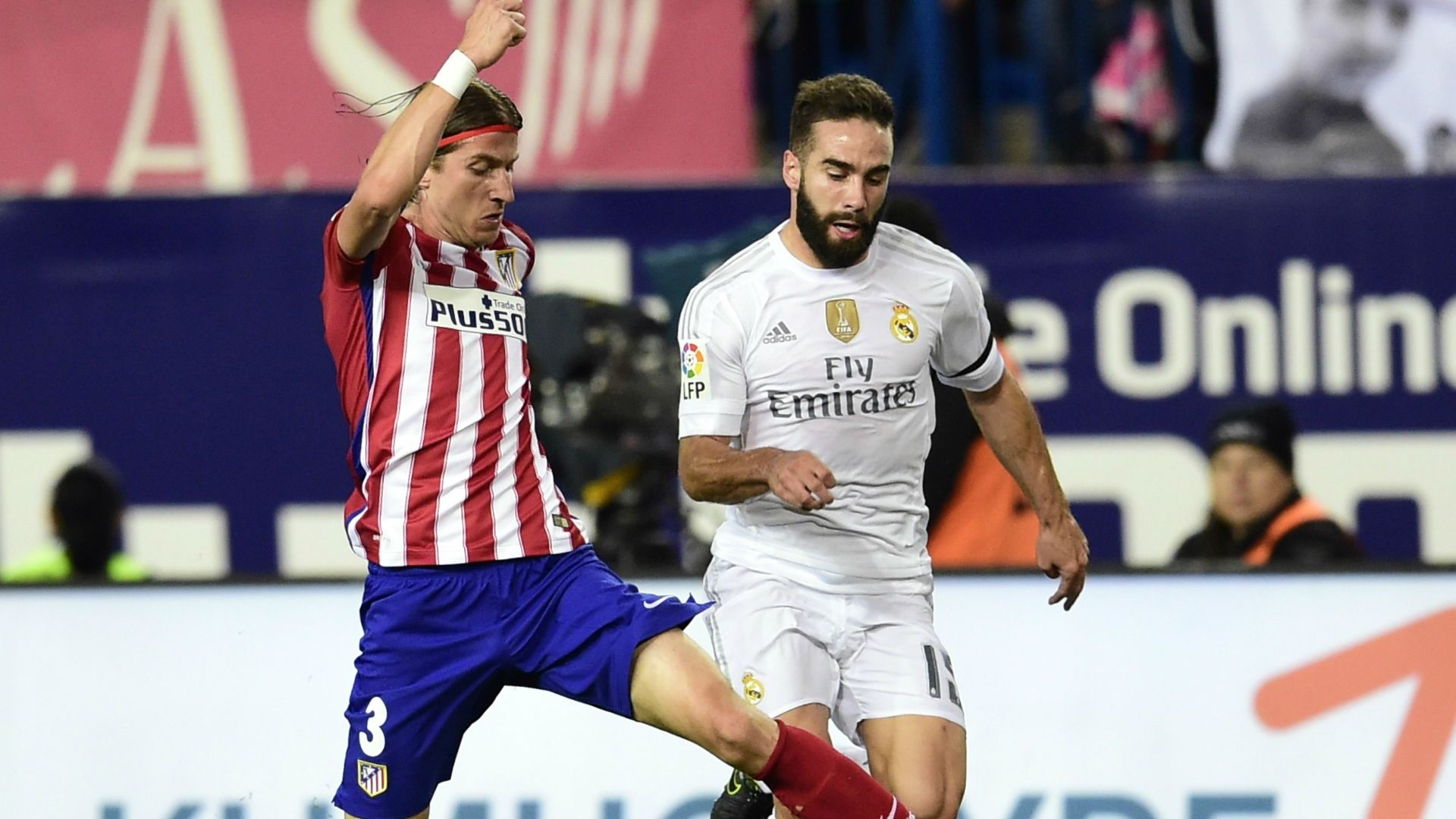 Filipe Luis | Real Madrid x Atlético de Madrid | La Liga 2015/2016 | 04/10/2015