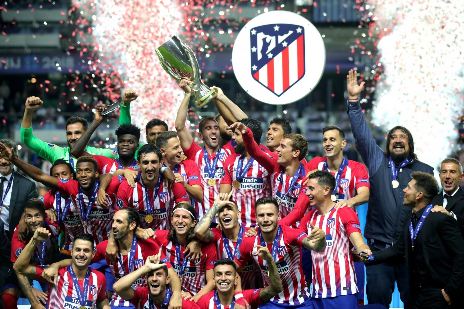 Atletico Madrid Supercopa Campeón 15/08/2018