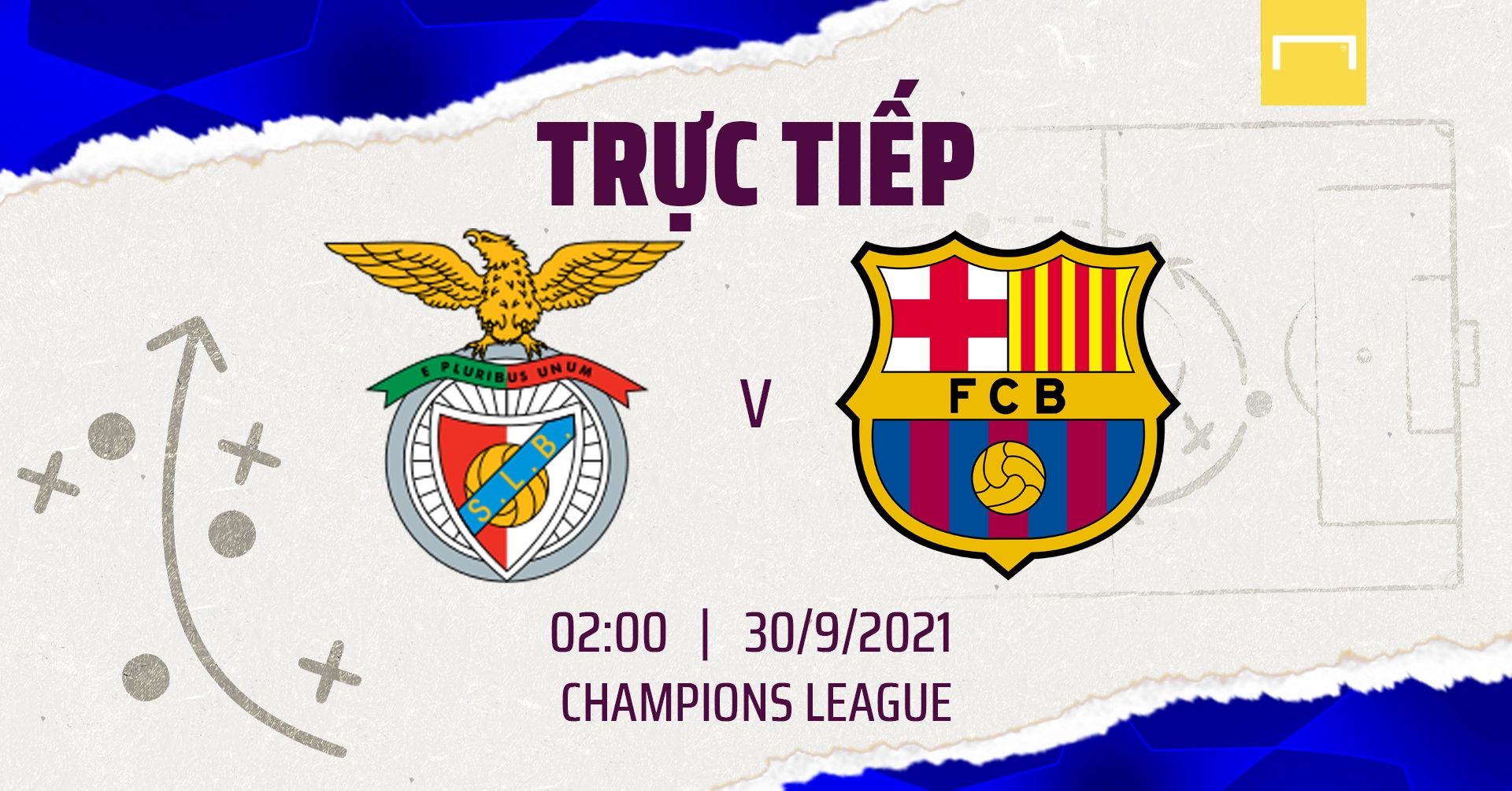 Live Benfica vs Barca GFX