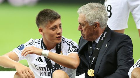 Arda Guler Carlo Ancelotti Real Madrid 2025