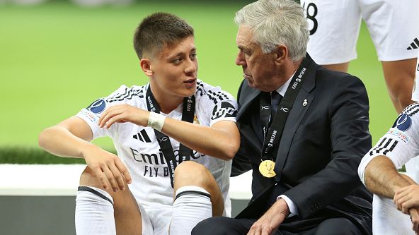 Arda Guler Carlo Ancelotti Real Madrid 2025