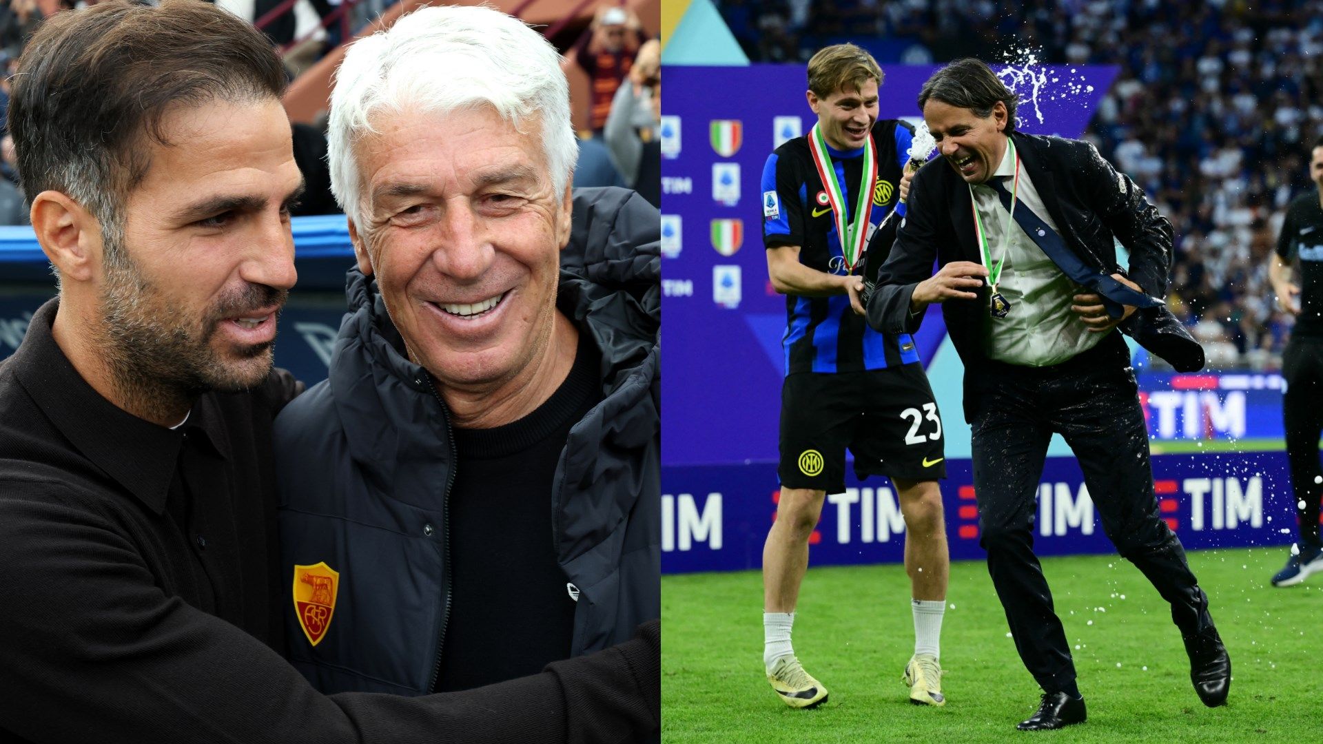Fabregas Gasperini Inter Inzaghi