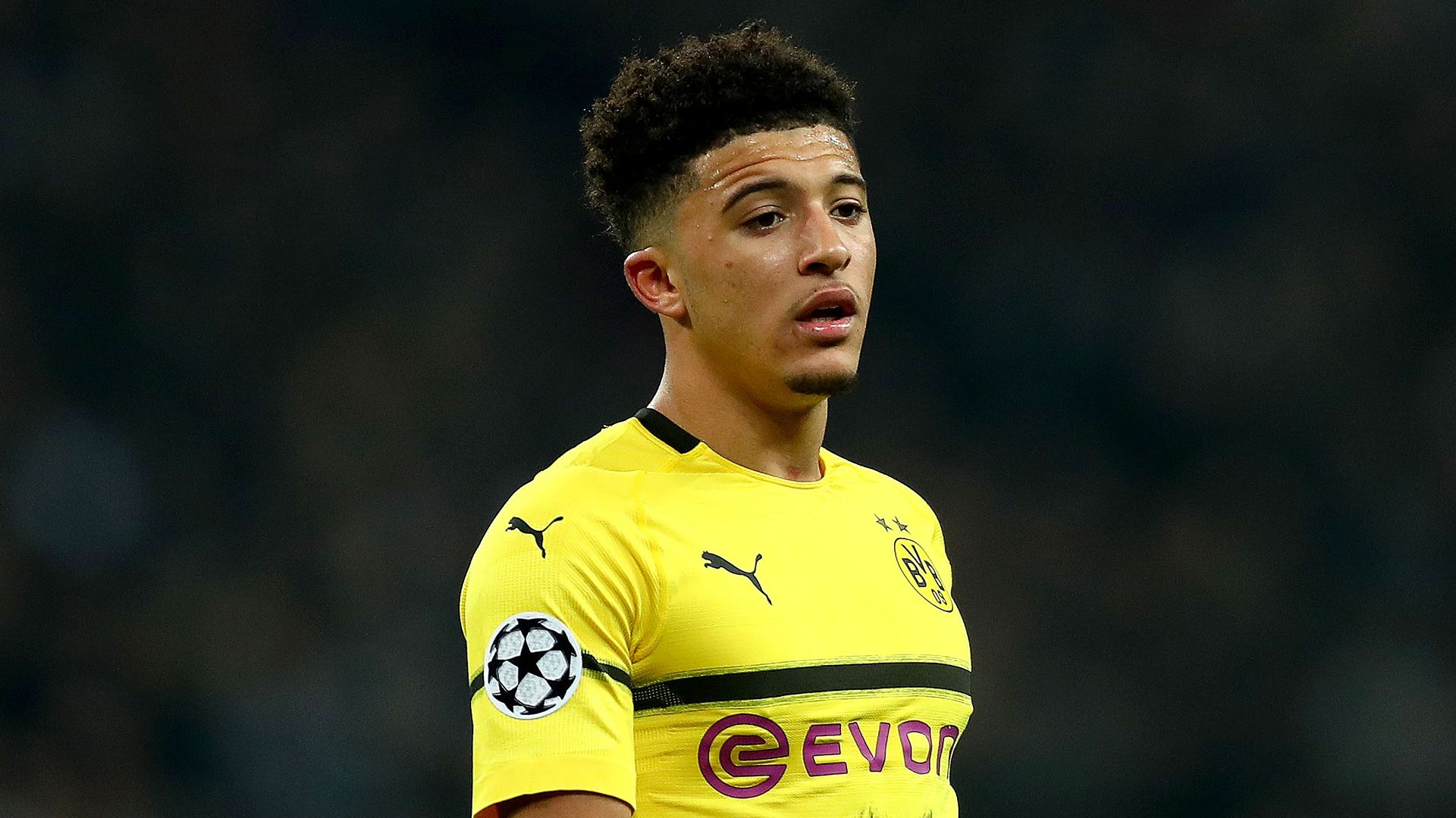 Jadon Sancho Dortmund 2018-19