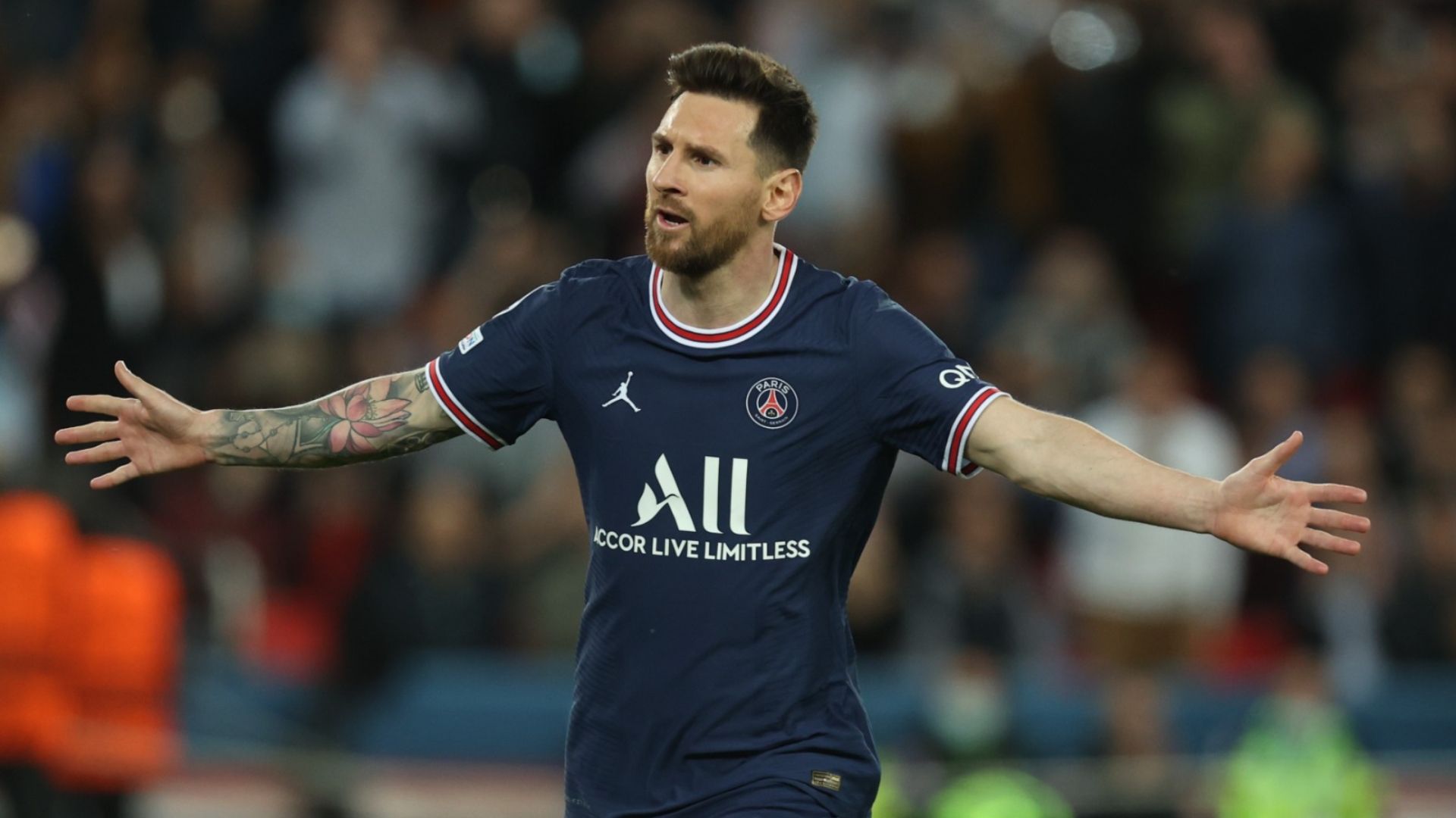 Lionel Messi PSG Leipzig 19102021