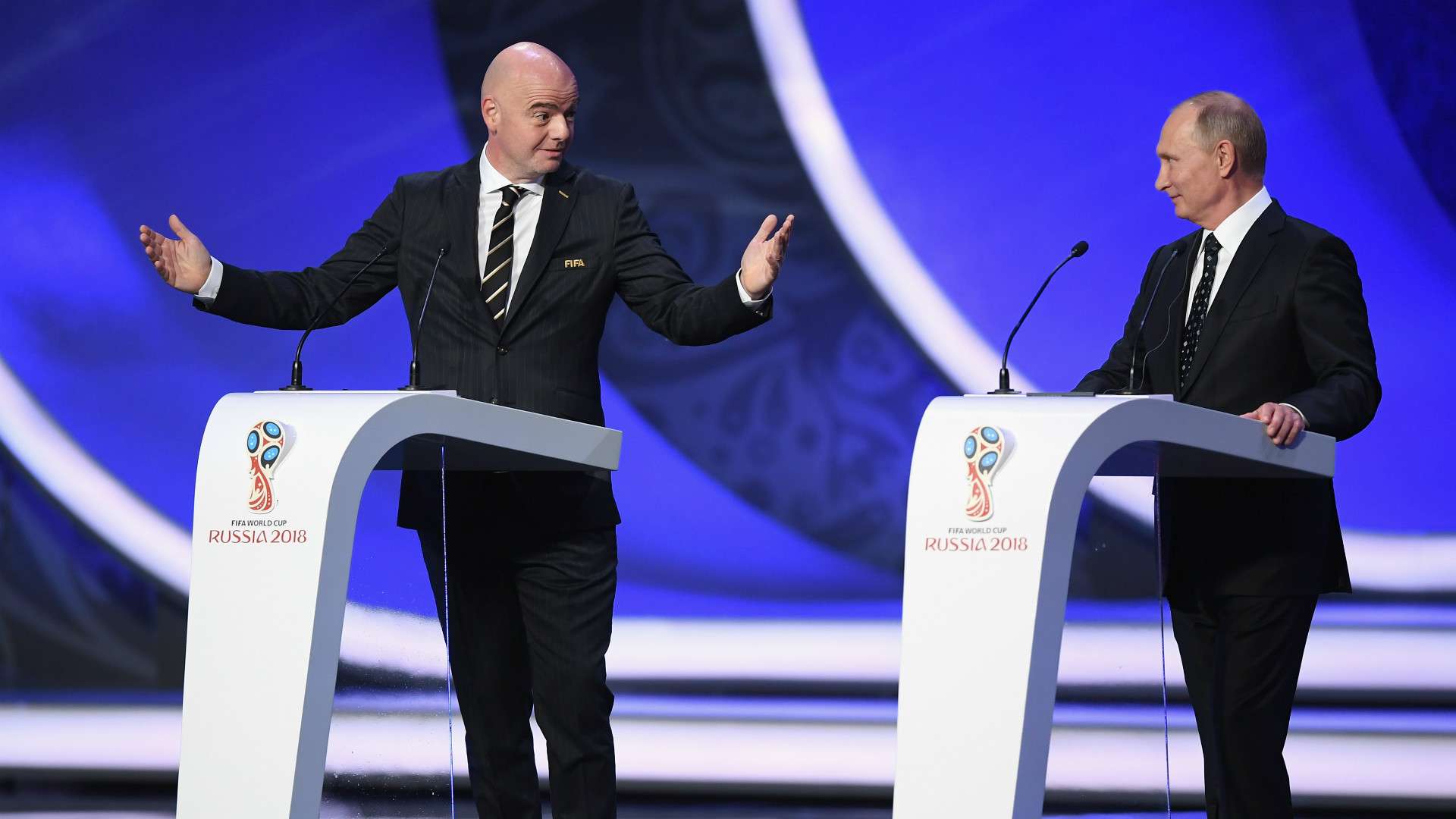 Gianni Infantino Vladimir Putin