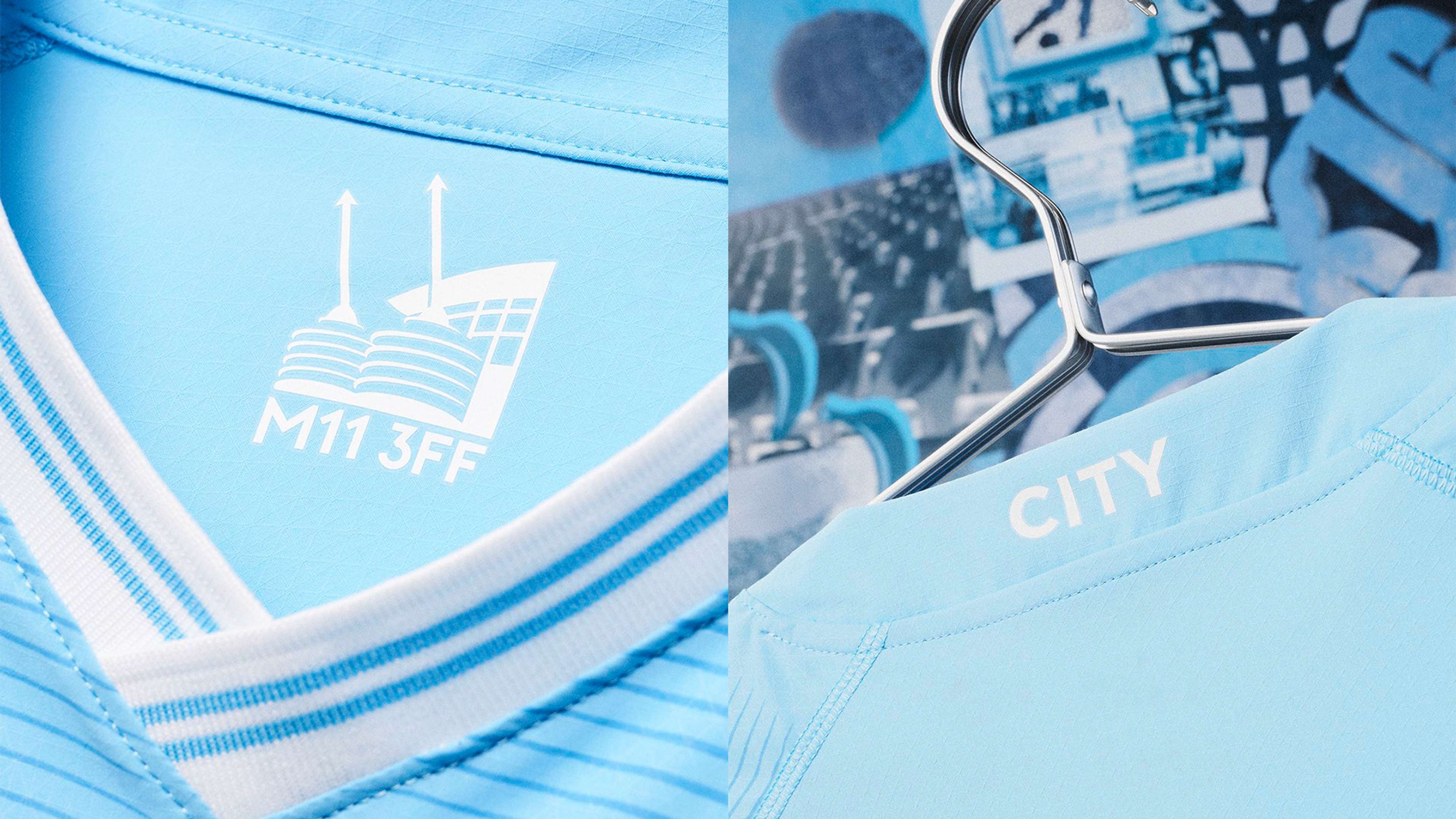 Man City 2023-24 Home kit - closer look