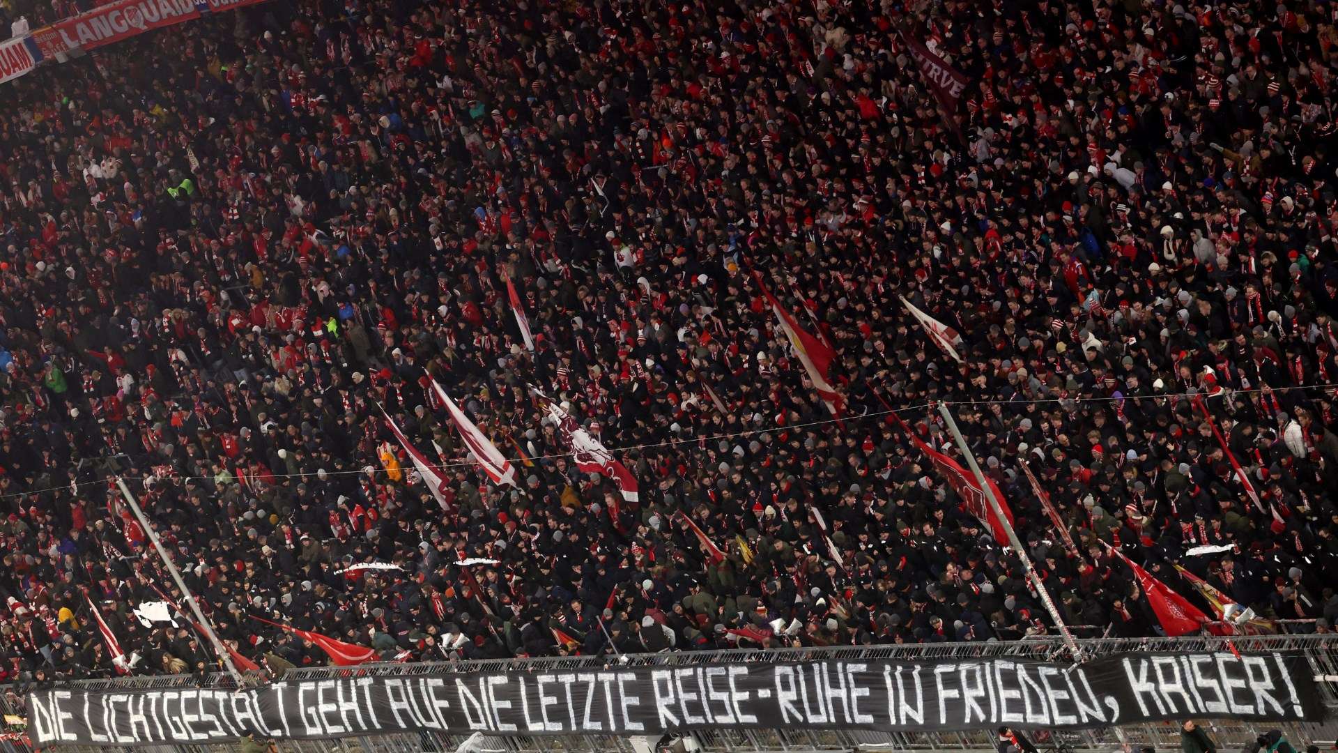 Bayern Fans Beckenbauer