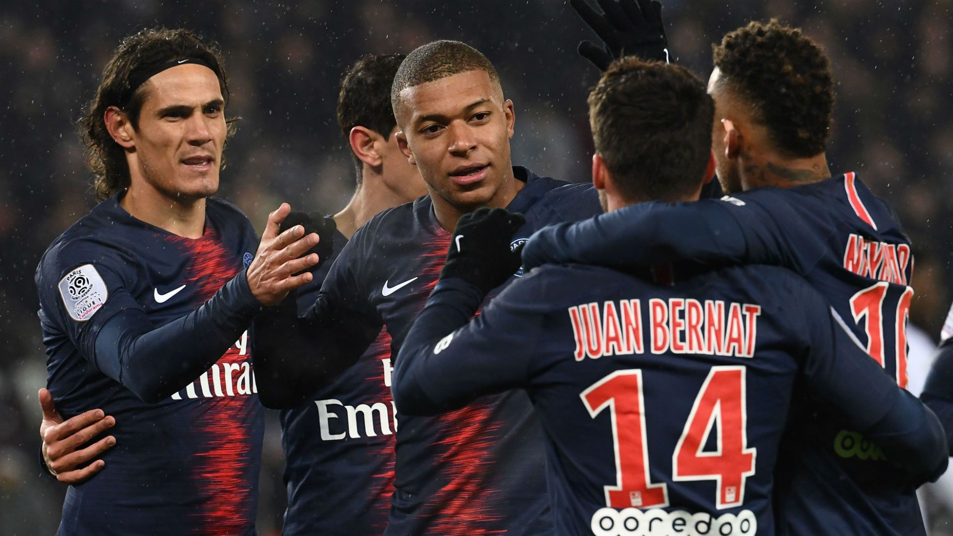 Edinson Cavani Kylian Mbappe PSG Guingamp Ligue 1 19012019