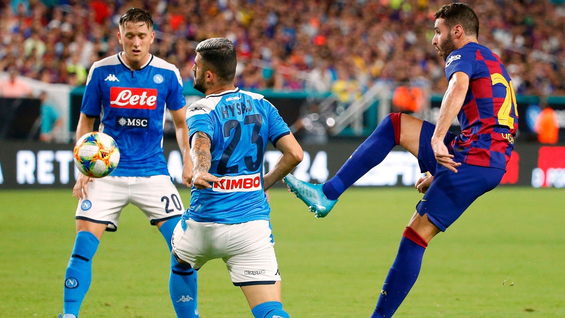 Abel Ruiz Barcelona Napoli 2019