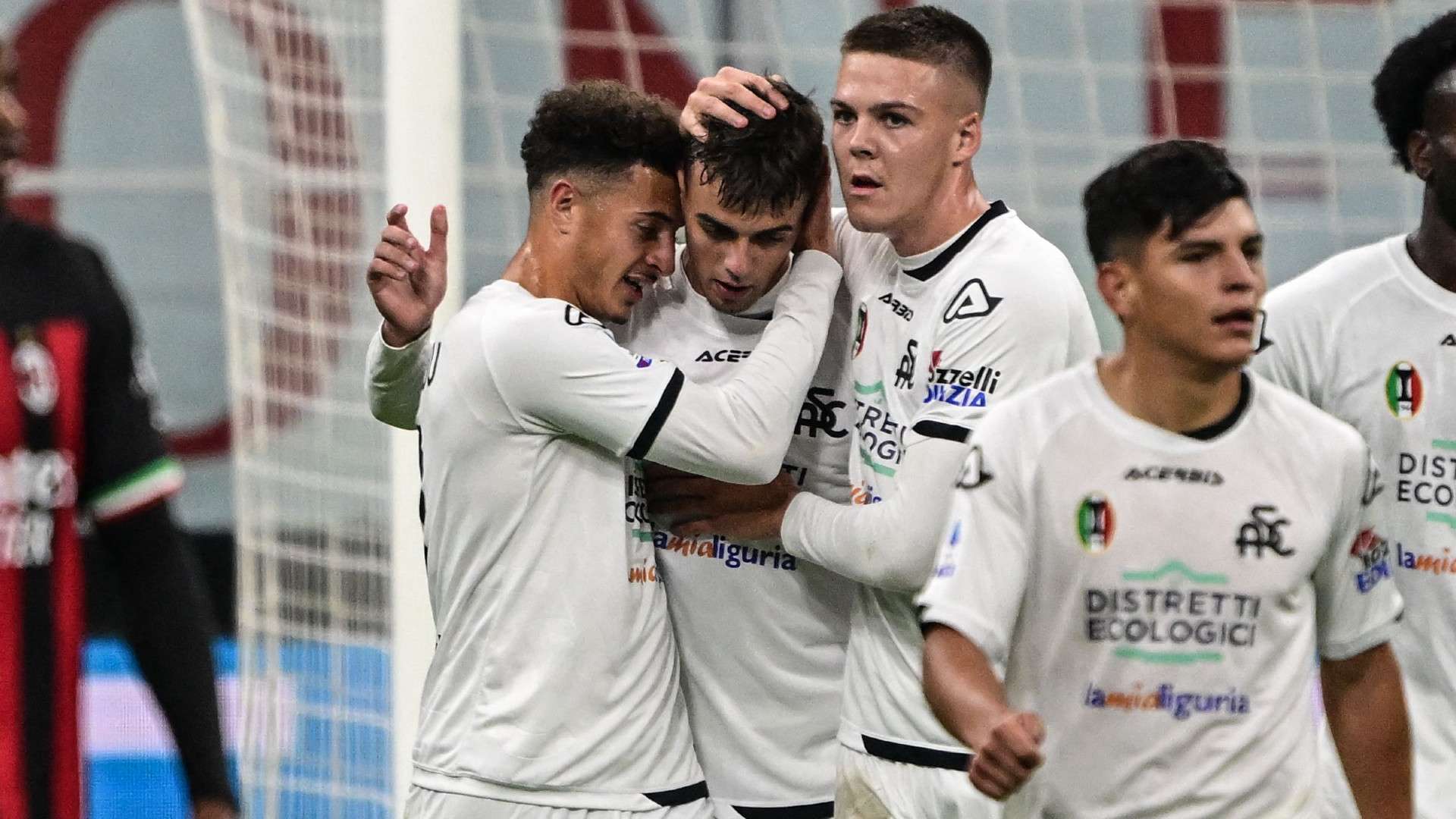 Daniel Maldini Milan Spezia Serie A