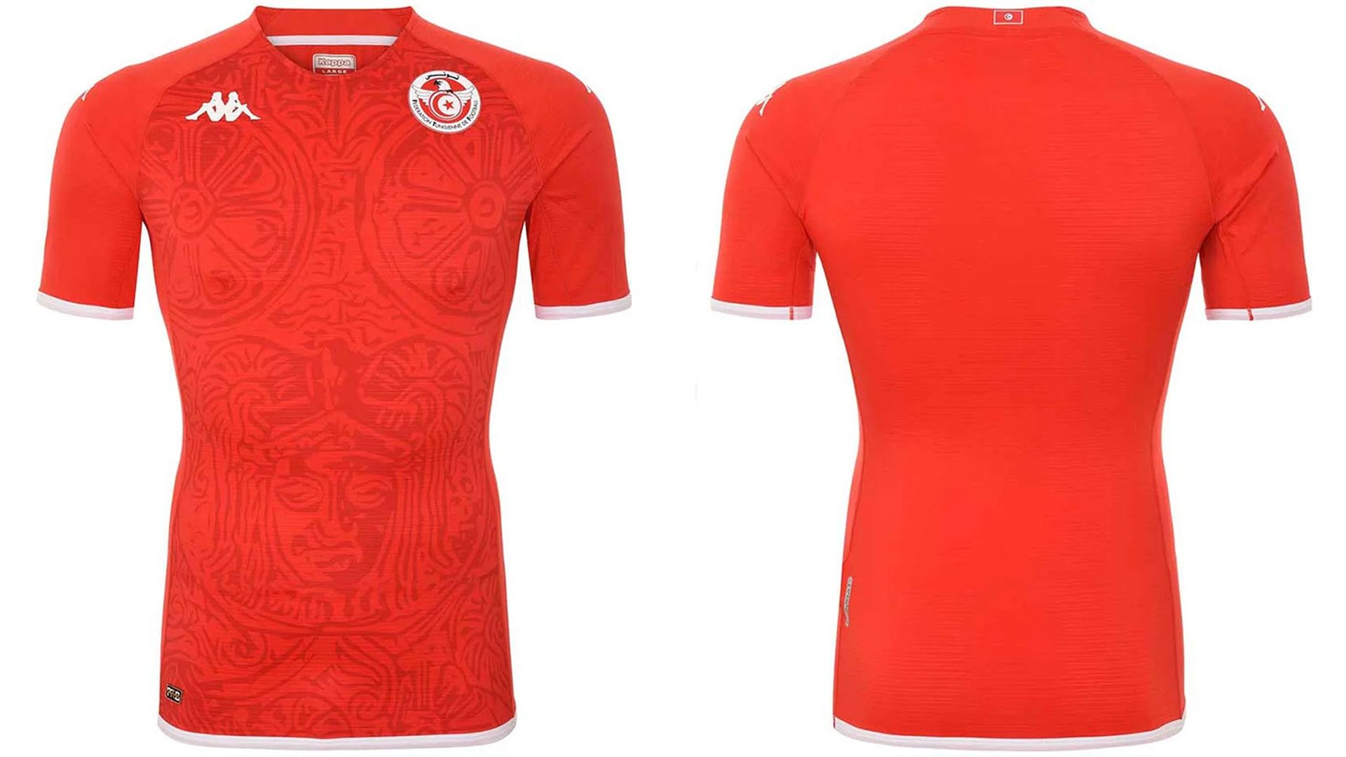 Tunez Tunisia World Cup 2022 Home Kit