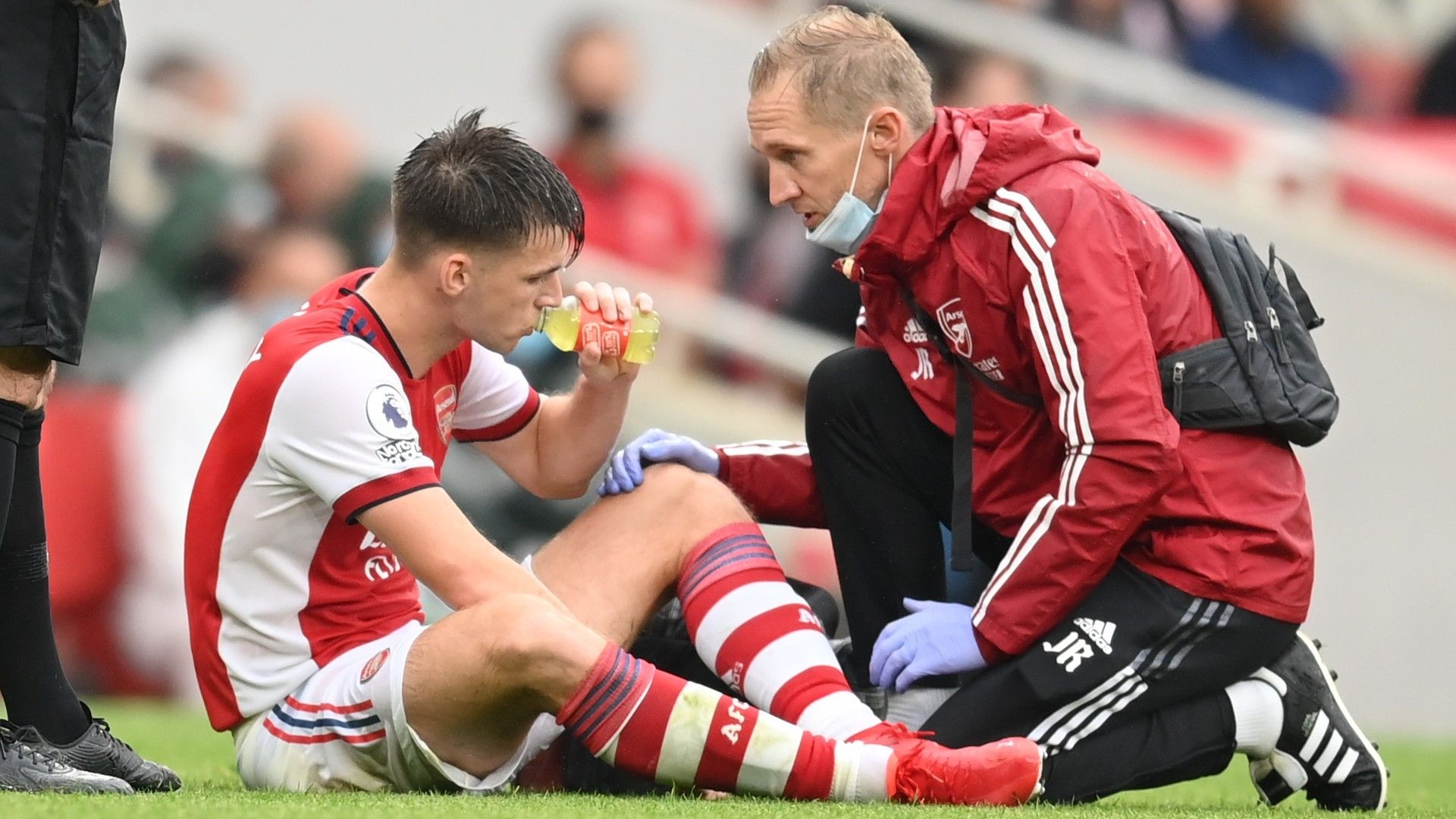 Kieran Tierney Arsenal Chelsea 2021-22