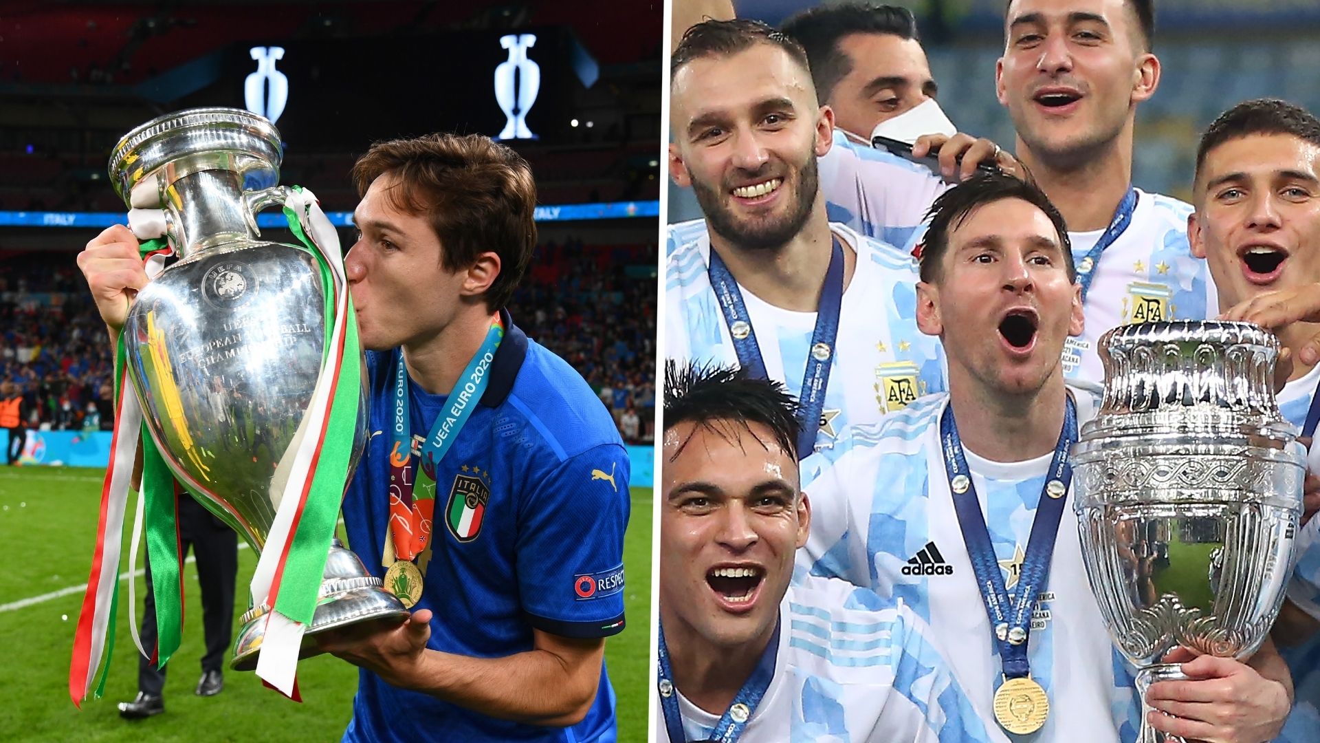 Chiesa Messi Italia Argentina