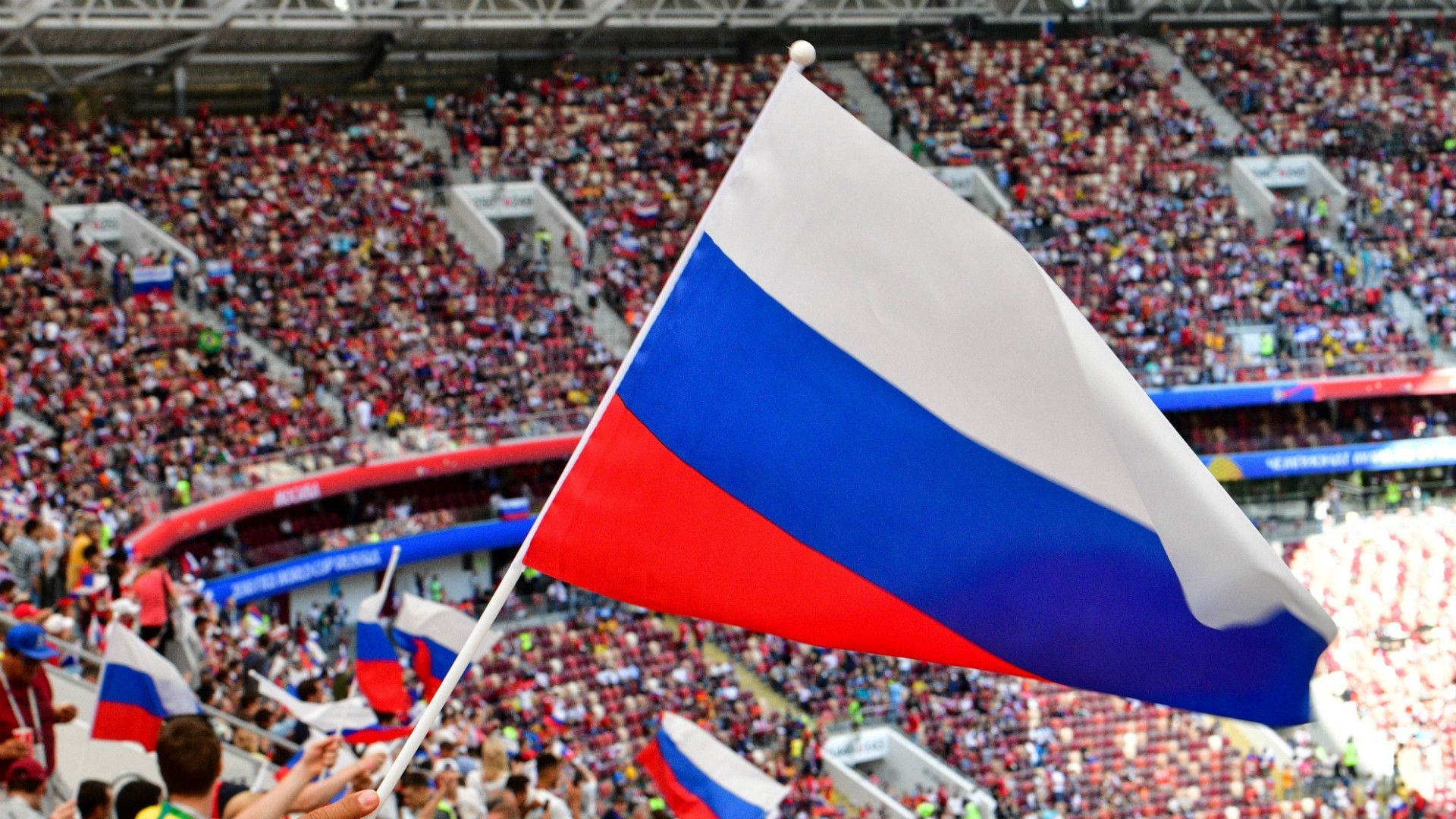 Russia flag, World Cup 2018