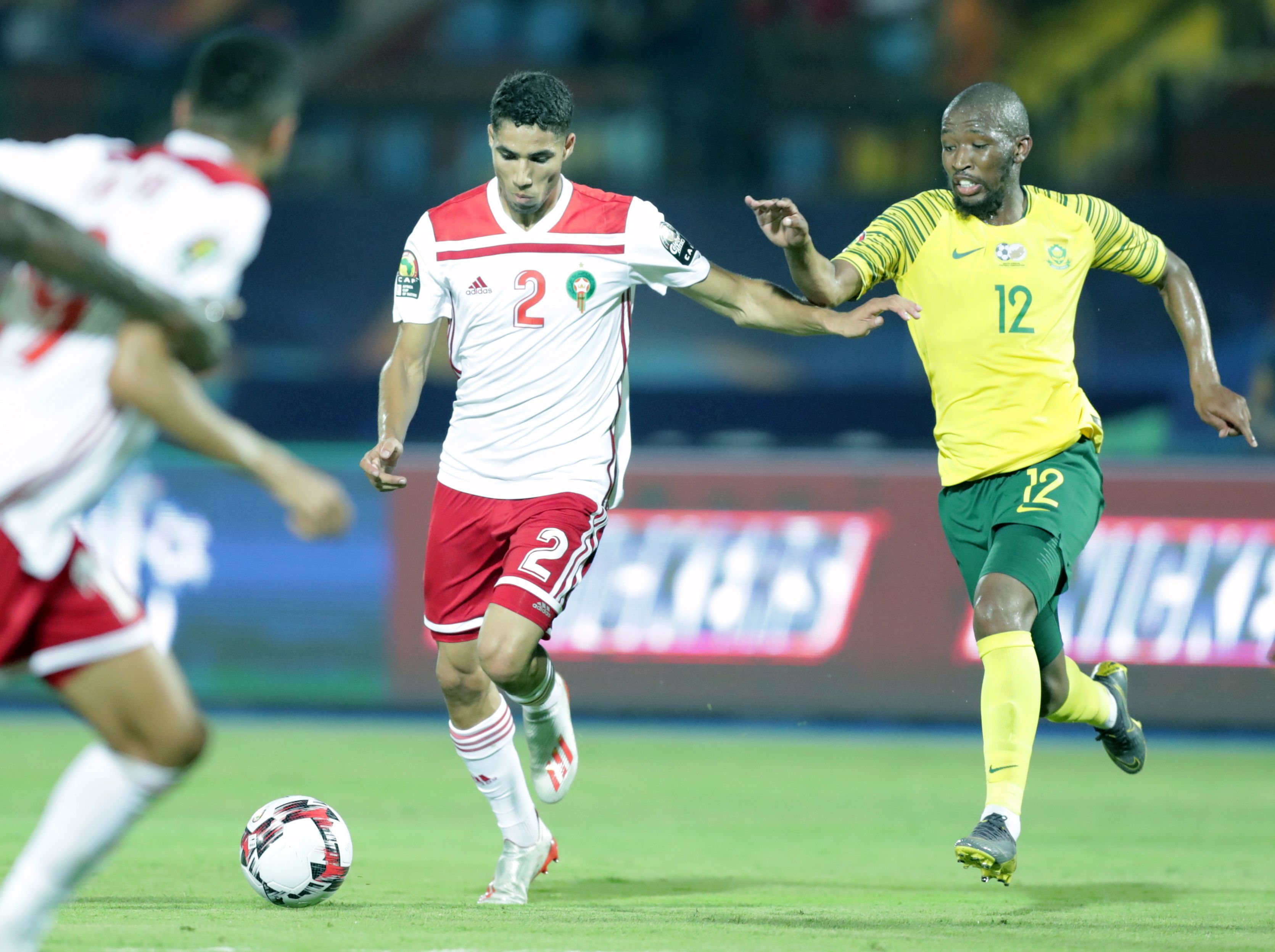 South Africa Morocco Kamohelo Mokotjo Achraf Hakimi