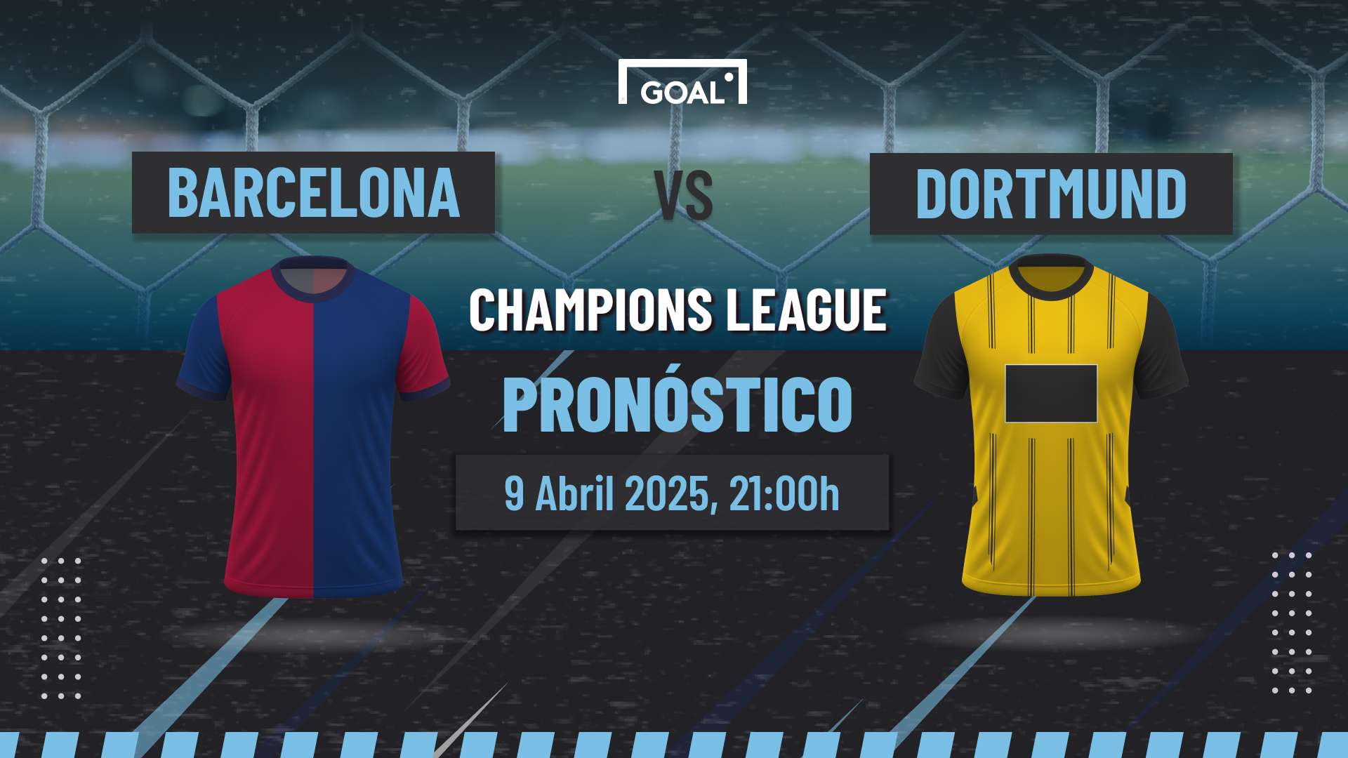 Barcelona vs Borussia Dortmund Pronóstico y Apuestas Champions League | 09/04/25