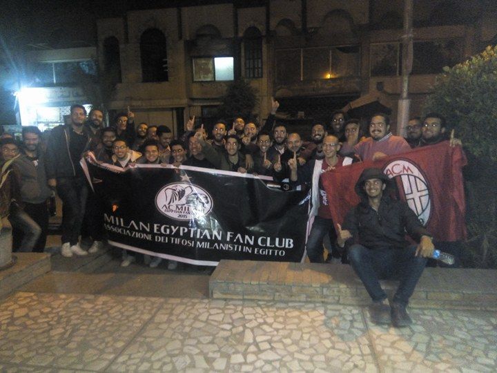 milan fans in cairo