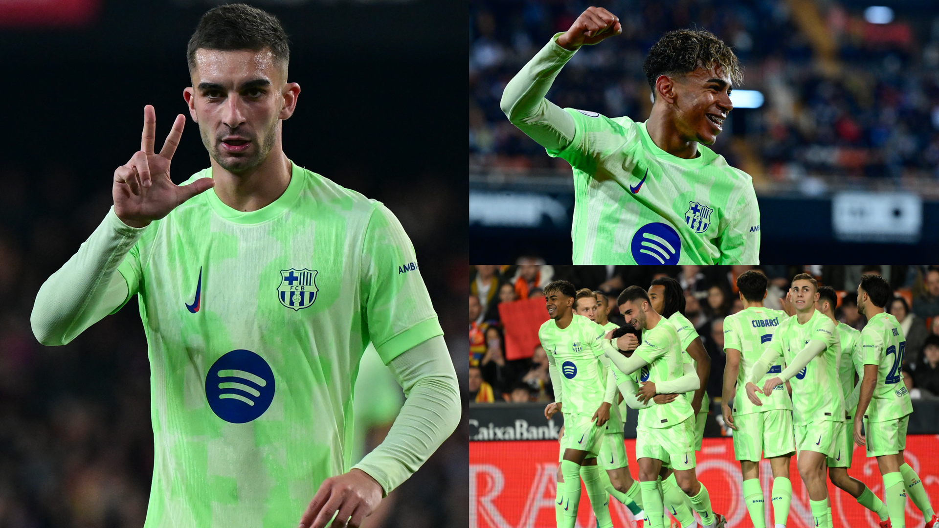 Barcelona player ratings vs Valencia: Ferran Torres is on fire! Robert Lewandowski replacement bags hat-trick as Lamine Yamal completes Copa del Rey rout | Goal.com US