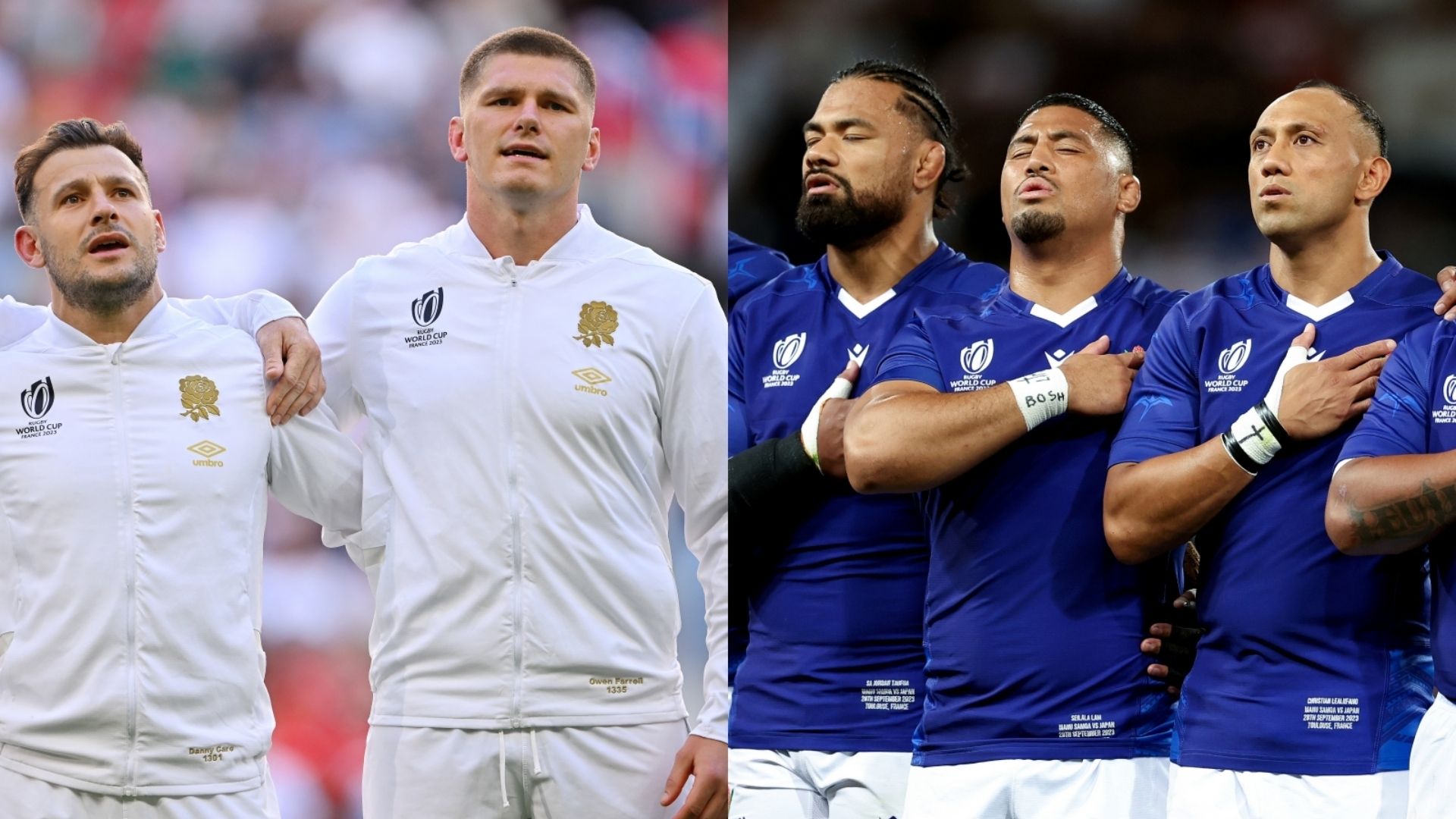 Rugby World Cup England Samoa