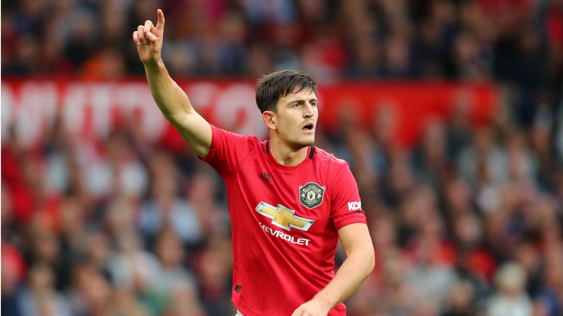 Harry Maguire Manchester United Chelsea Premier League 2019