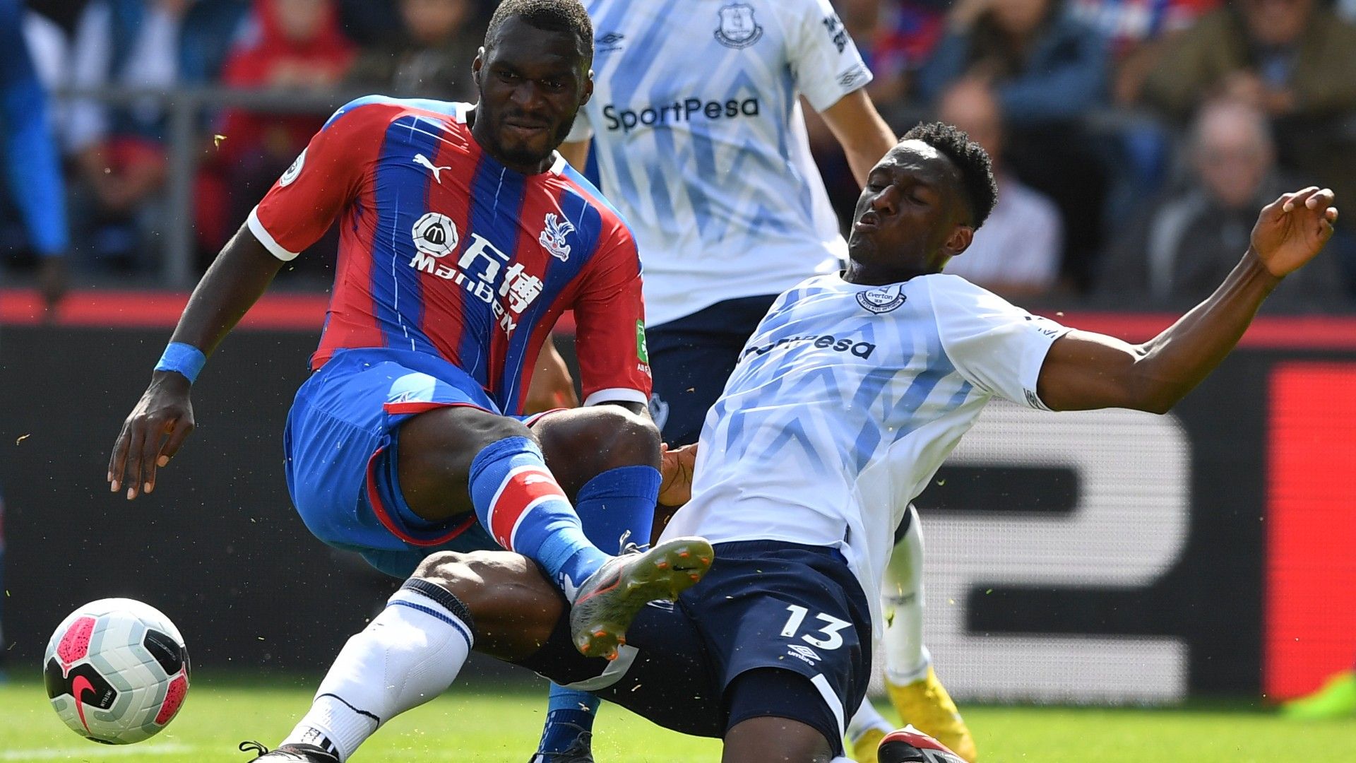 Yerry Mina Everton - Crystal Palace Premier League 10082019