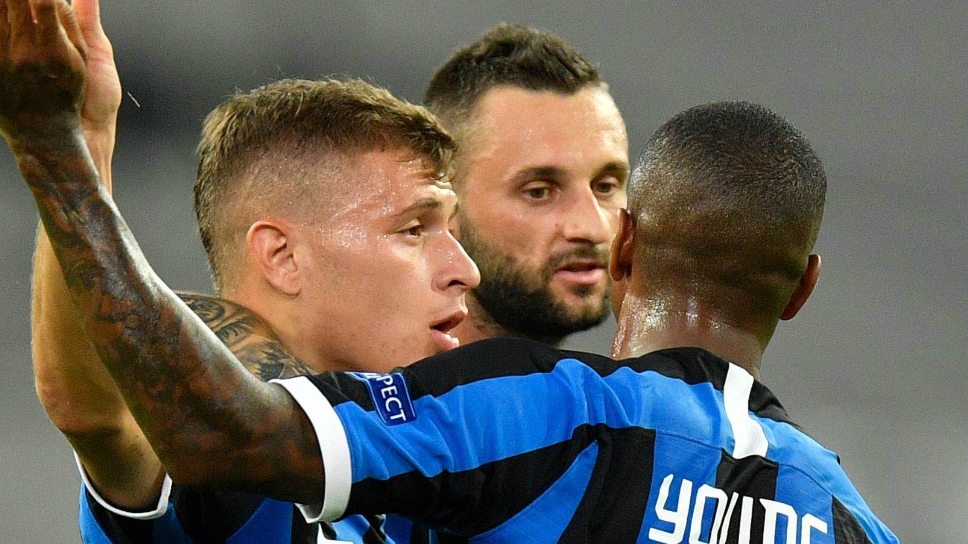 Barella Brozovic Young Inter