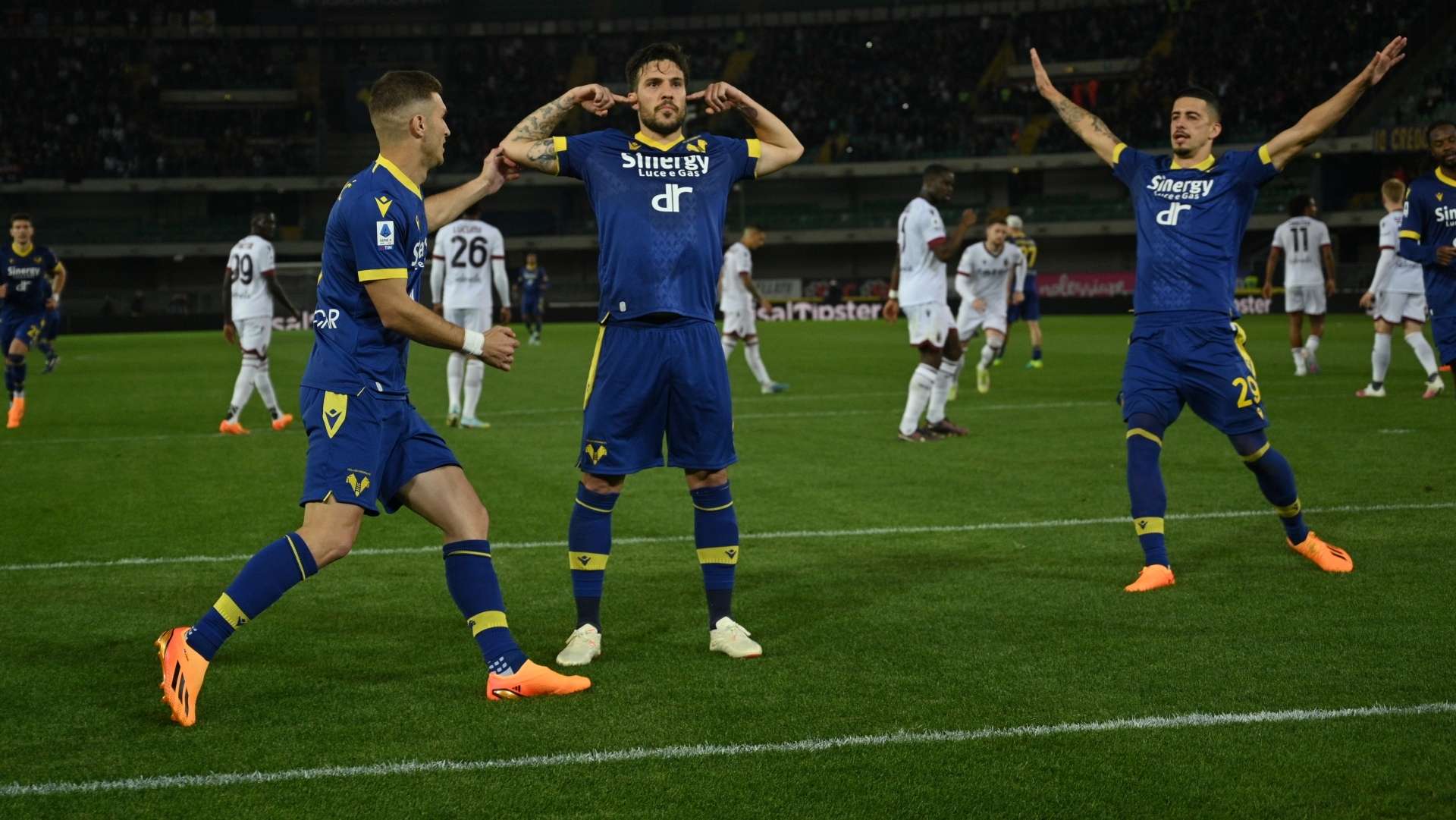 Simone Verdi Verona Bologna Serie A 21042023