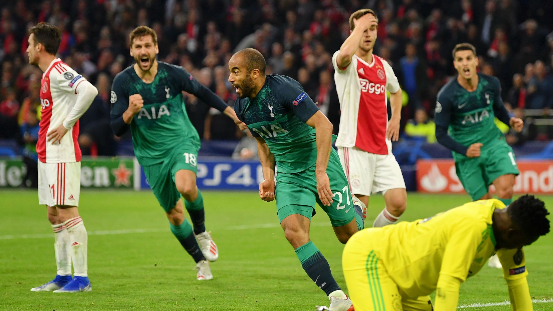 Lucas Ajax Tottenham