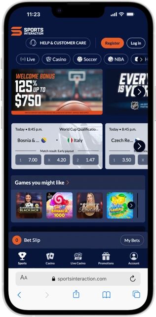 SIA registration step 1