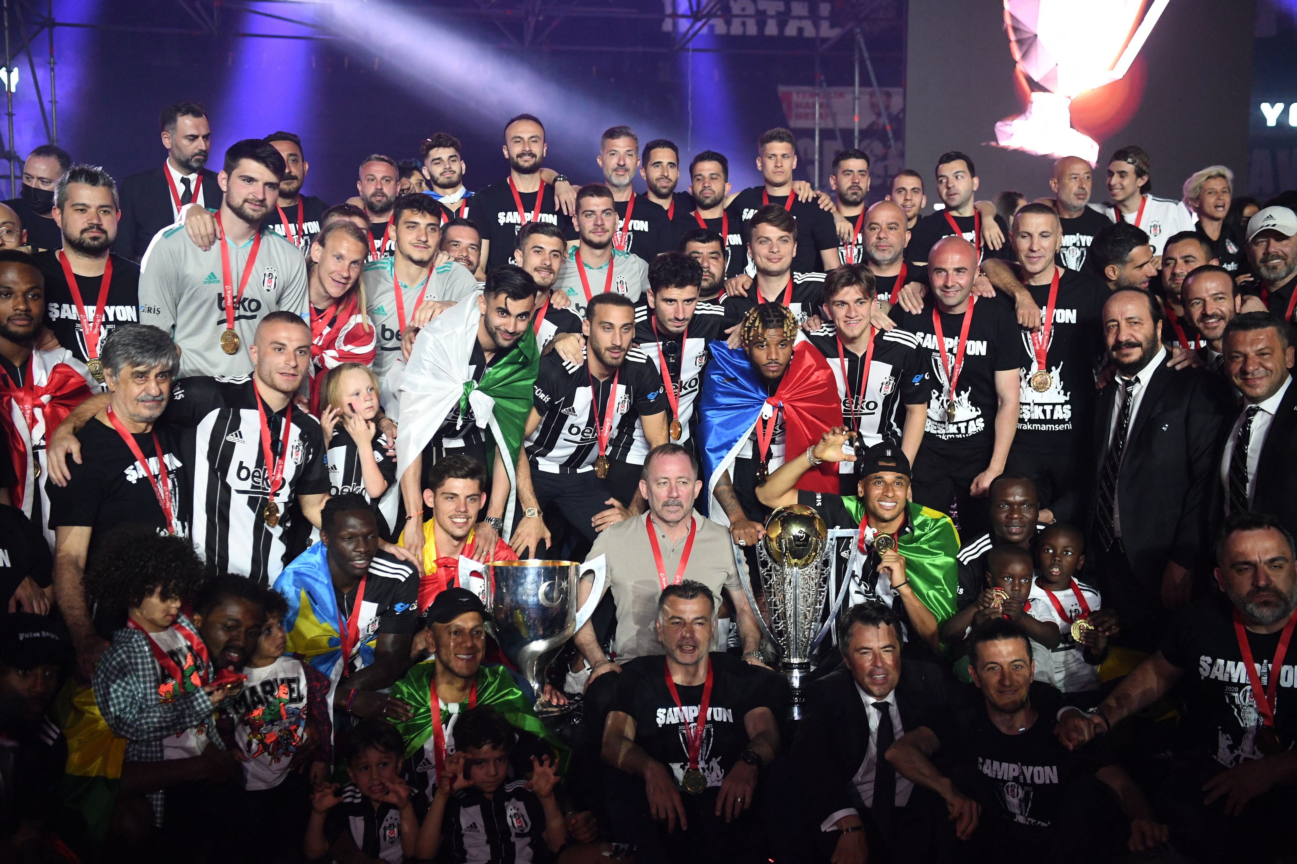 Besiktas title celebration 05/19/21