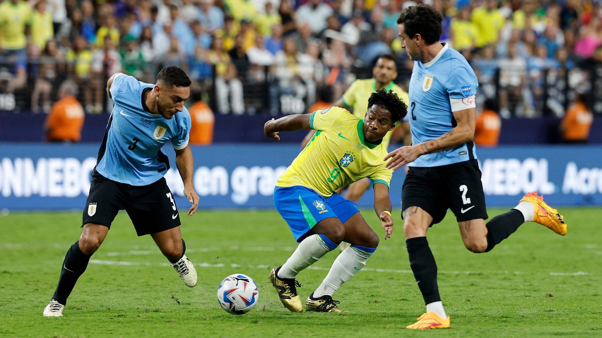 Endrick Brazil Uruguay Copa America 2024