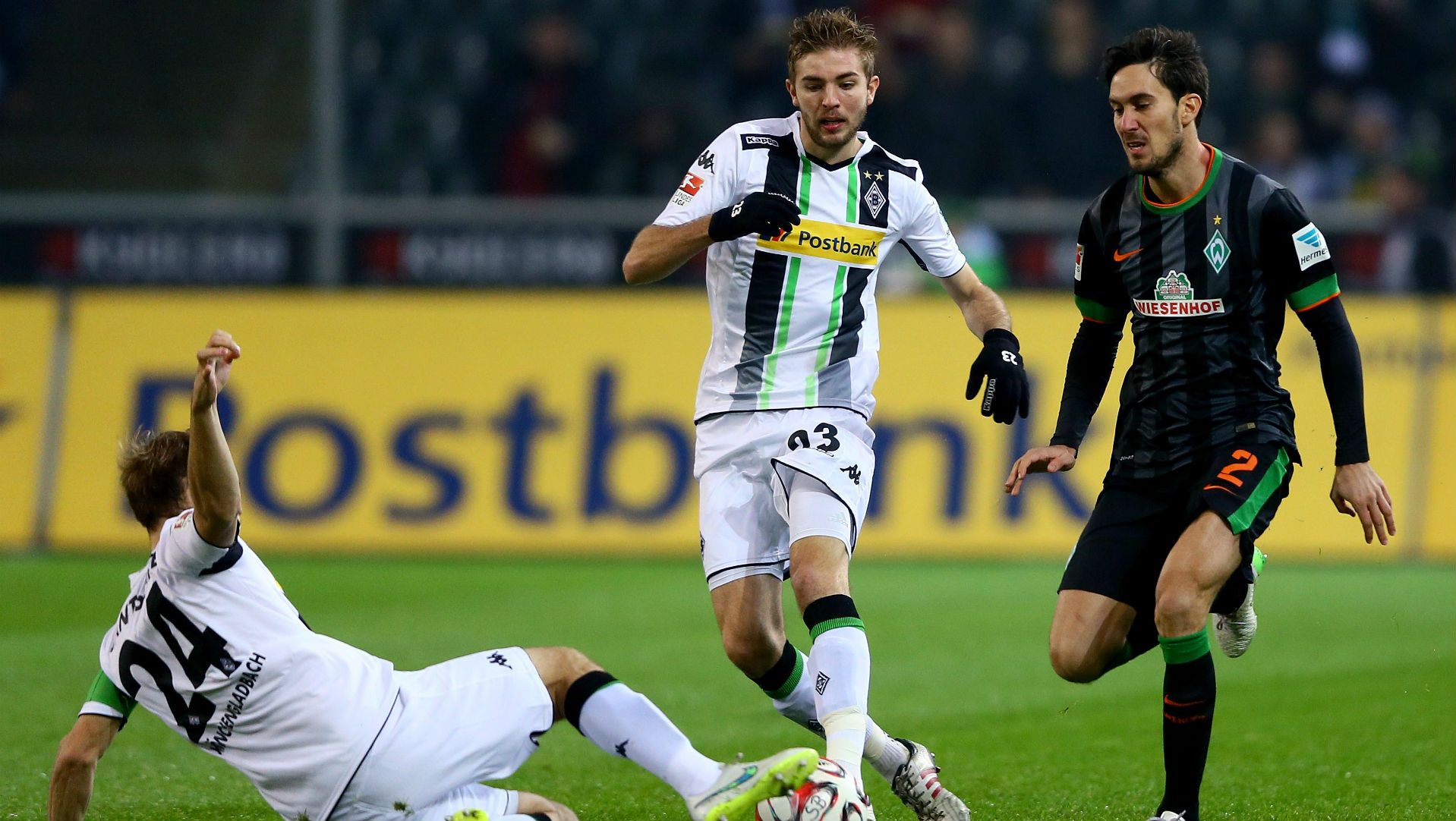 171214 Borussia Monchengladbach Werder Bremen Christoph Kramer Santiago García