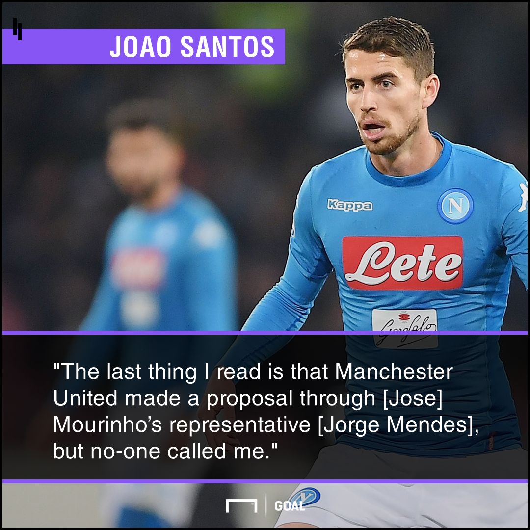 Jorginho agent no Manchester United contact