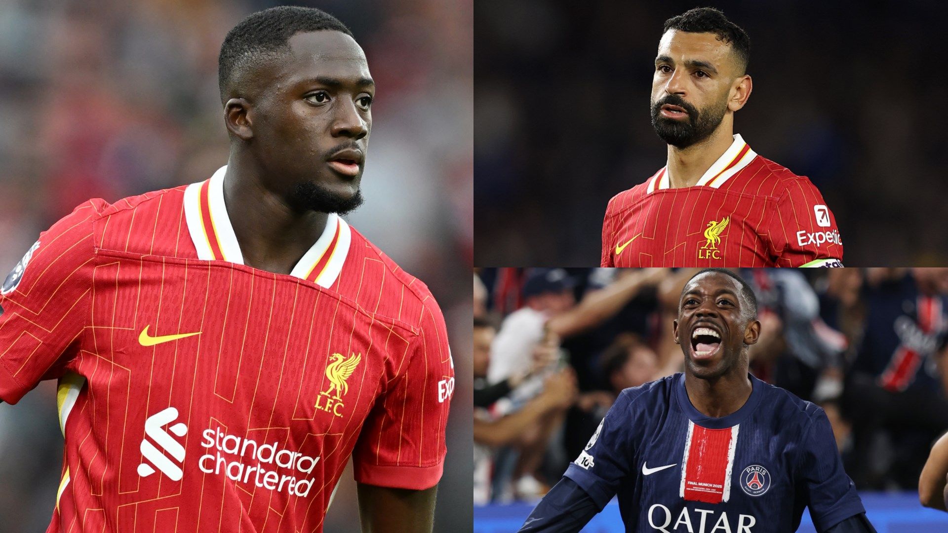 Ibrahima Konate Mohamed Salah Ousmane Dembele