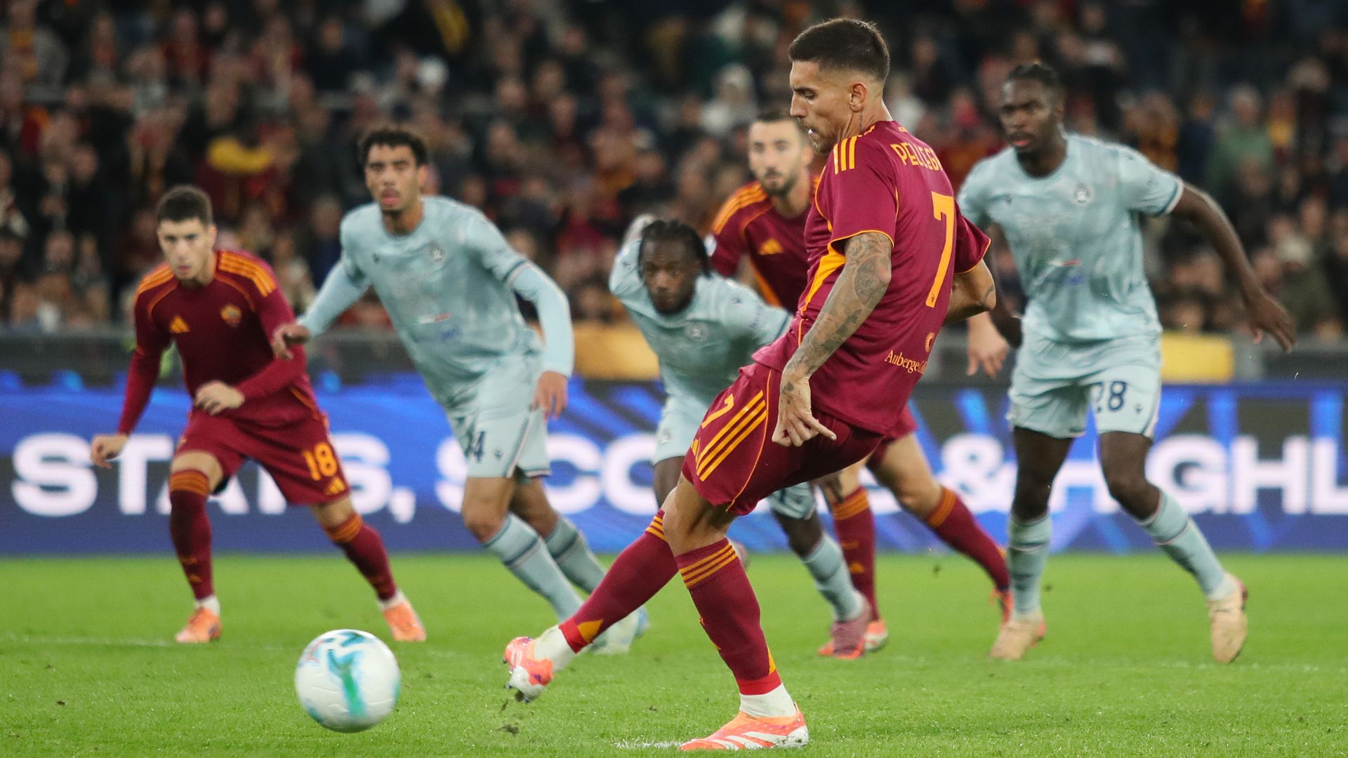 Lorenzo Pellegrini Roma Udinese