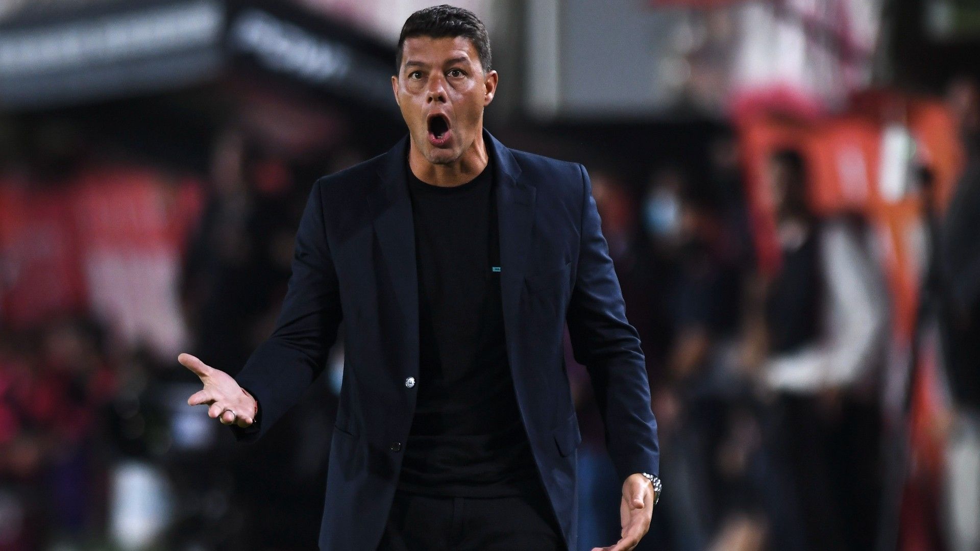 Sebastian Battaglia Estudiantes Boca Copa Liga Profesional 13032022