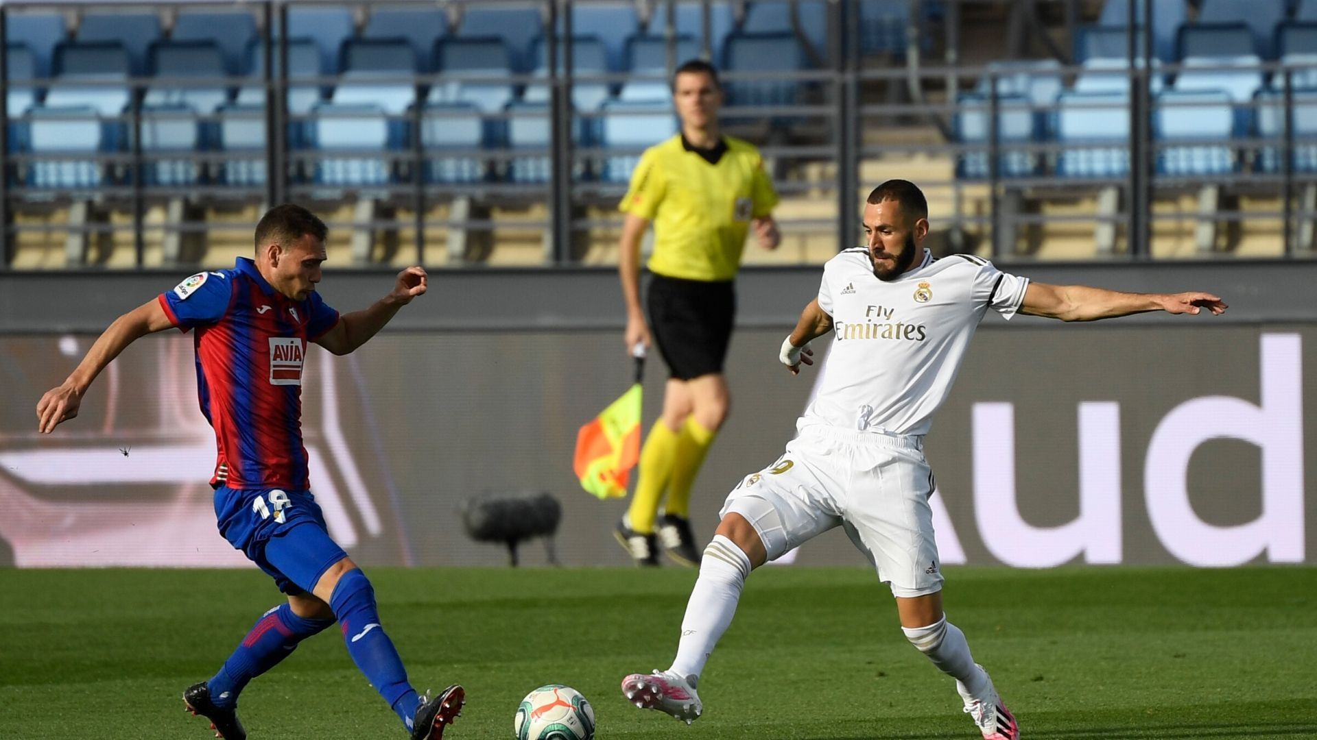 Real Madrid Eibar Benzema Orellana