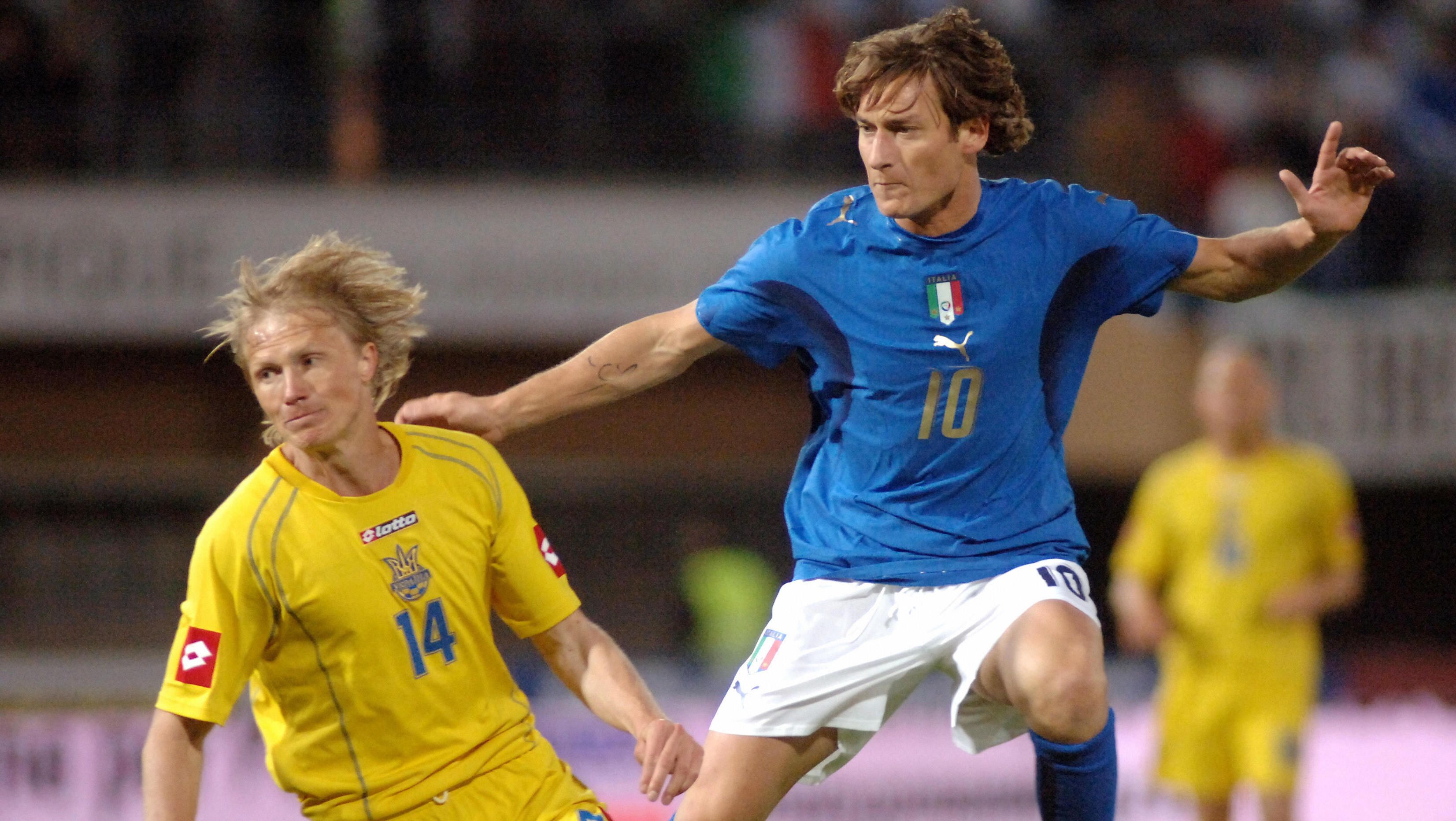 Andriy Gusin Francesco Totti