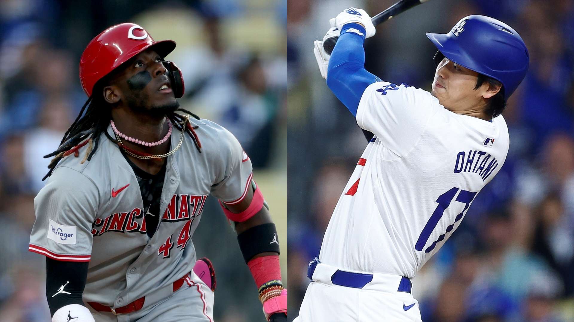 Elly De La Cruz Reds Shohei Ohtani Dodgers
