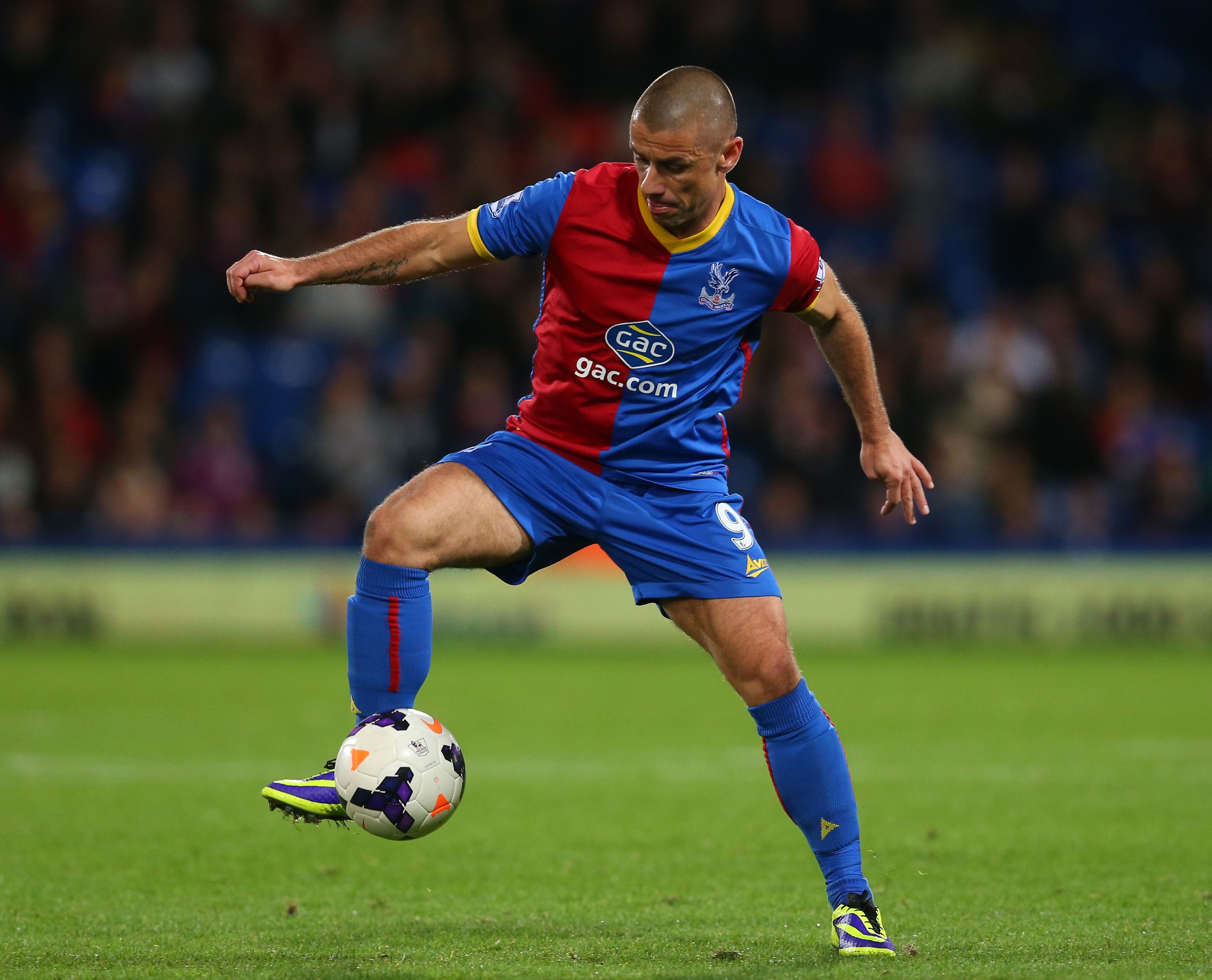 Crystal Palace's Kevin Phillips in action