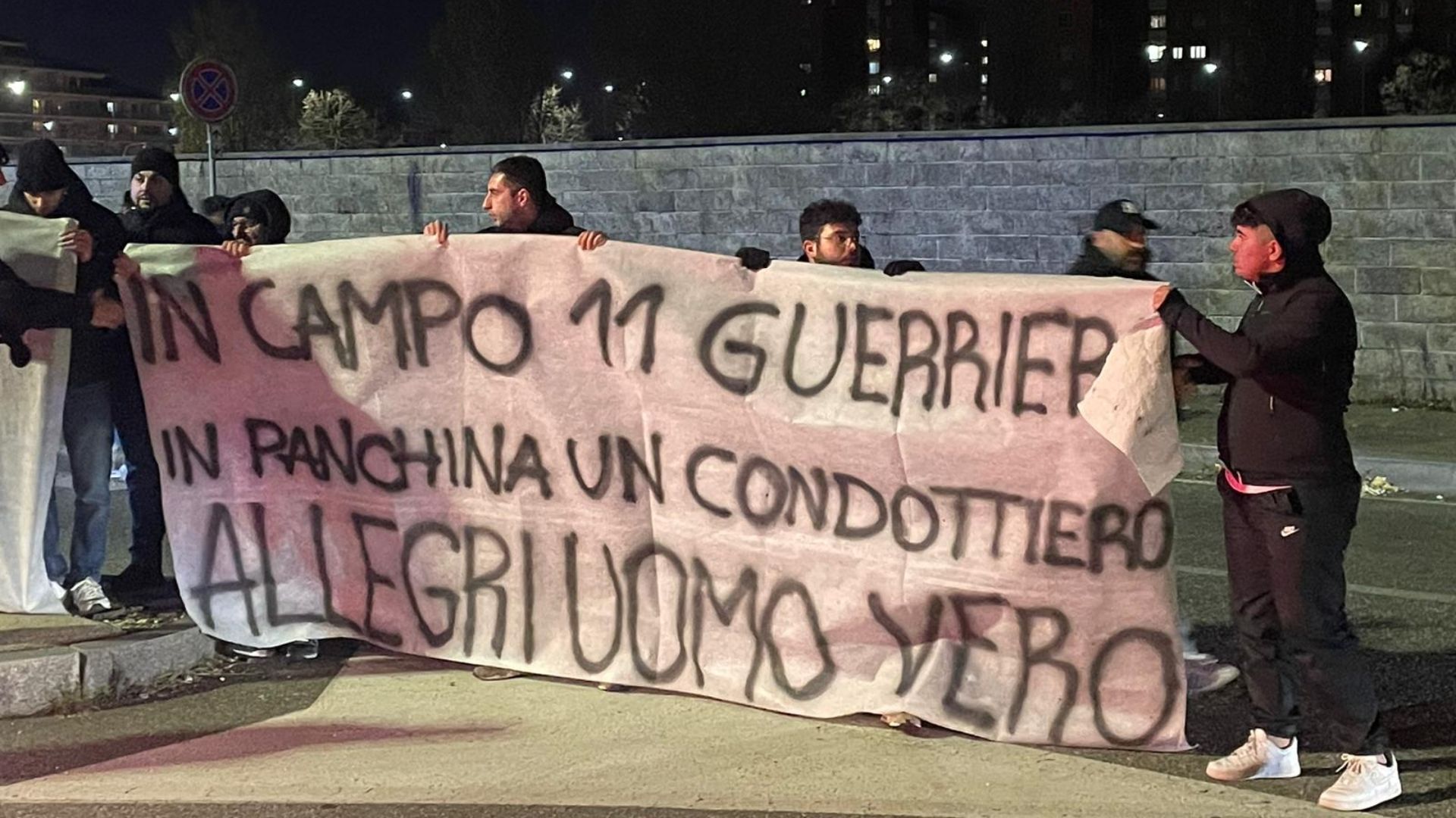 Striscioni Juventus Inter