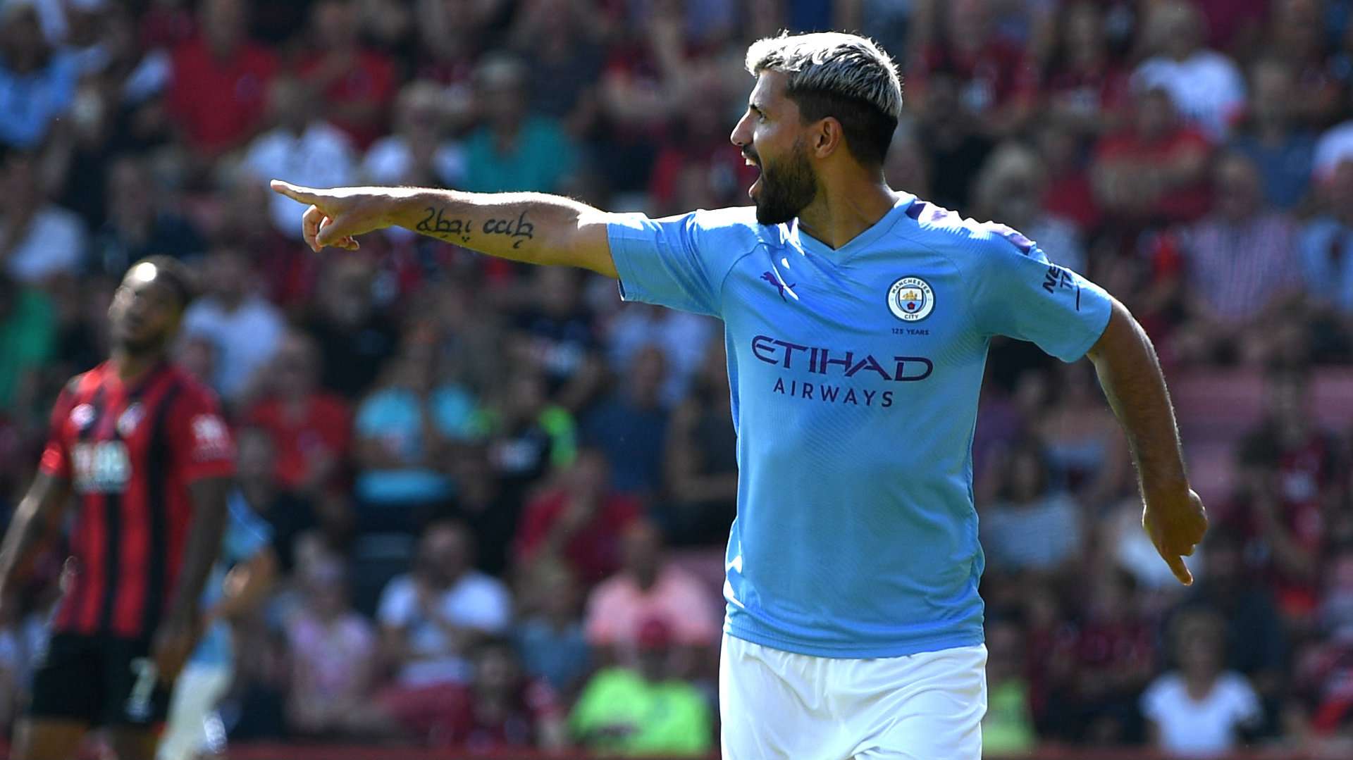 Sergio Aguero Bournemouth vs Manchester City 2019-20