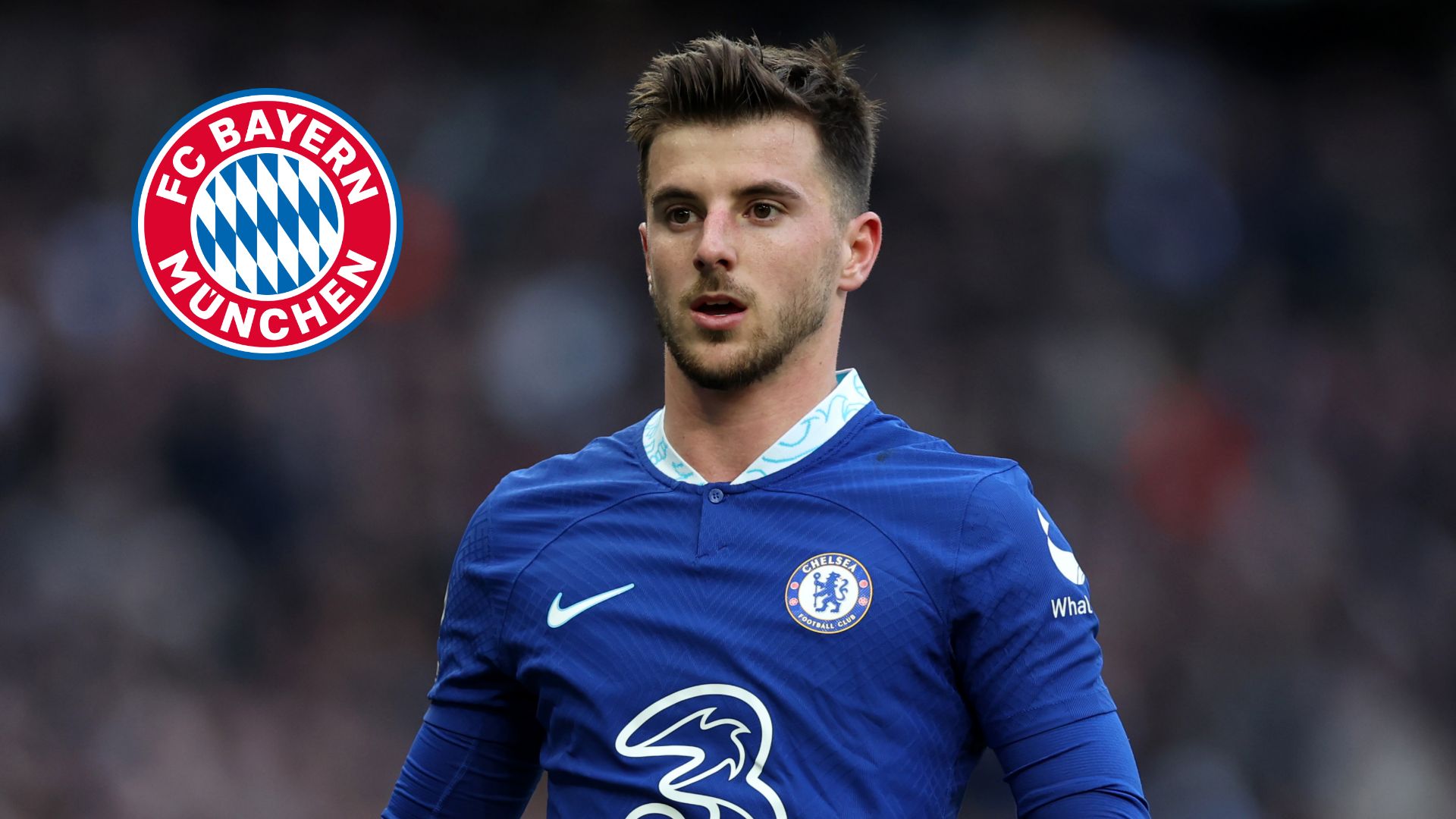 Mason Mount Bayern Munich badge